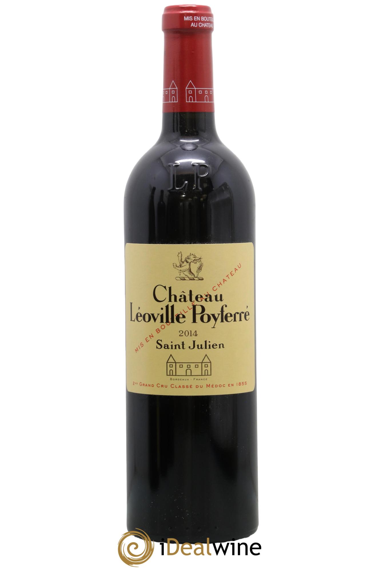 Château Léoville Poyferré 2ème Grand Cru Classé 2014 - Posten von 1 Flasche - 0