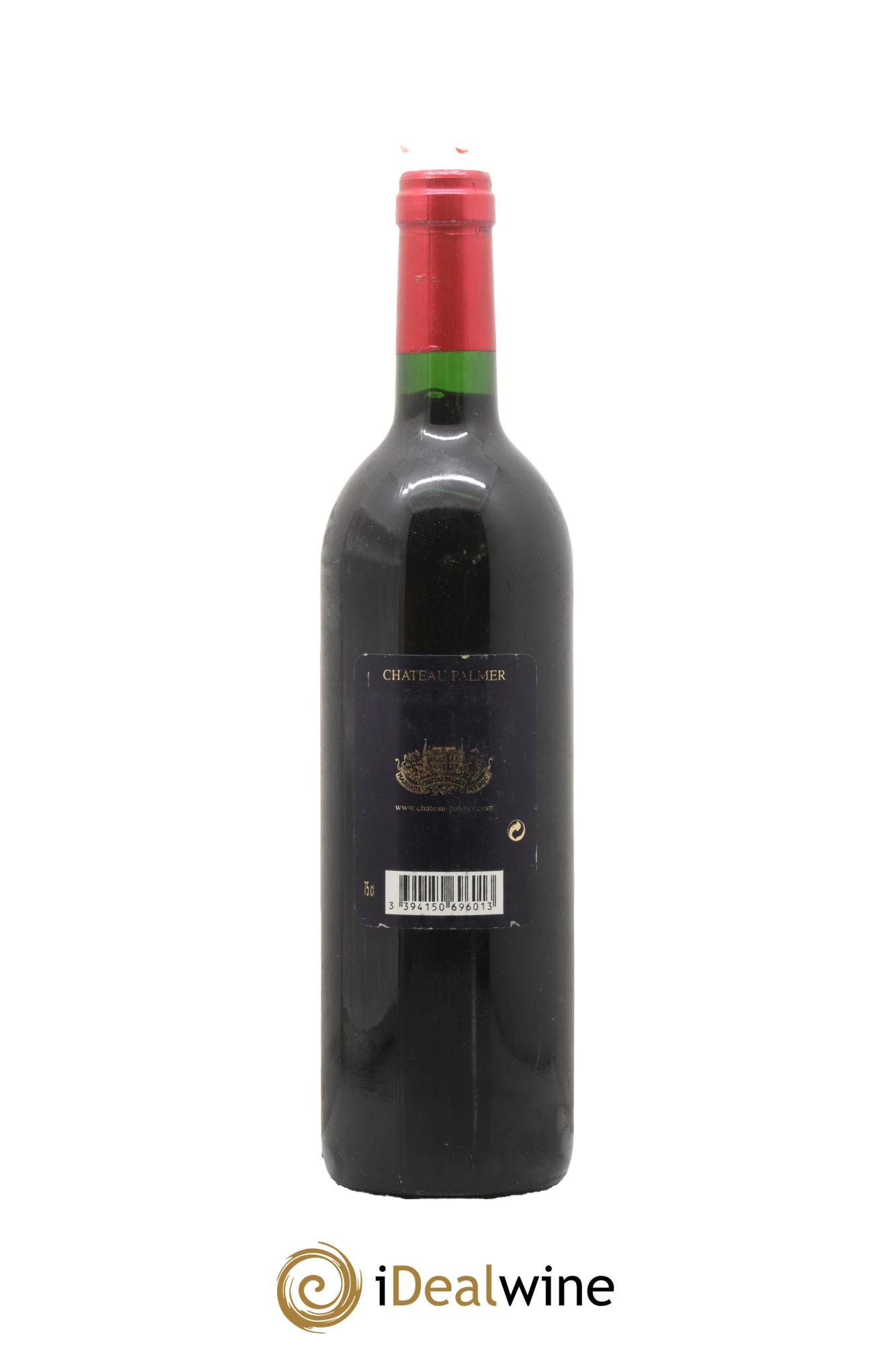 Château Palmer 3ème Grand Cru Classé 1996 - Lot de 1 bouteille - 1