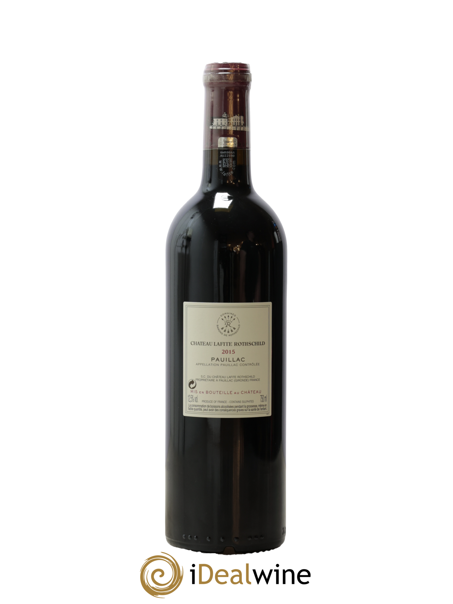 Château Lafite Rothschild 1er Grand Cru Classé 2015 - Lot de 1 bouteille - 1