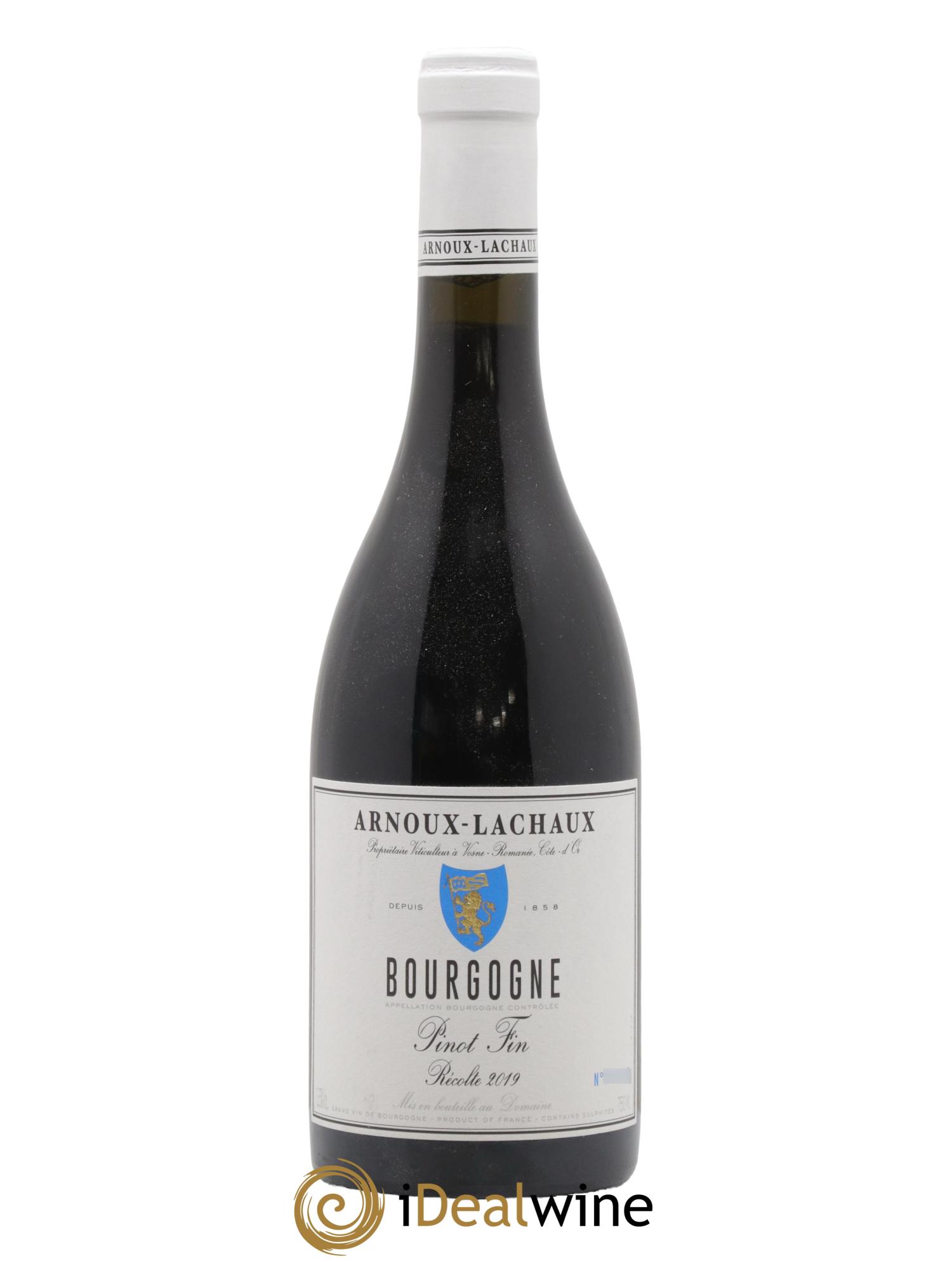 Bourgogne Pinot Fin Arnoux-Lachaux (Domaine) 2019 - Lot de 1 bouteille - 0