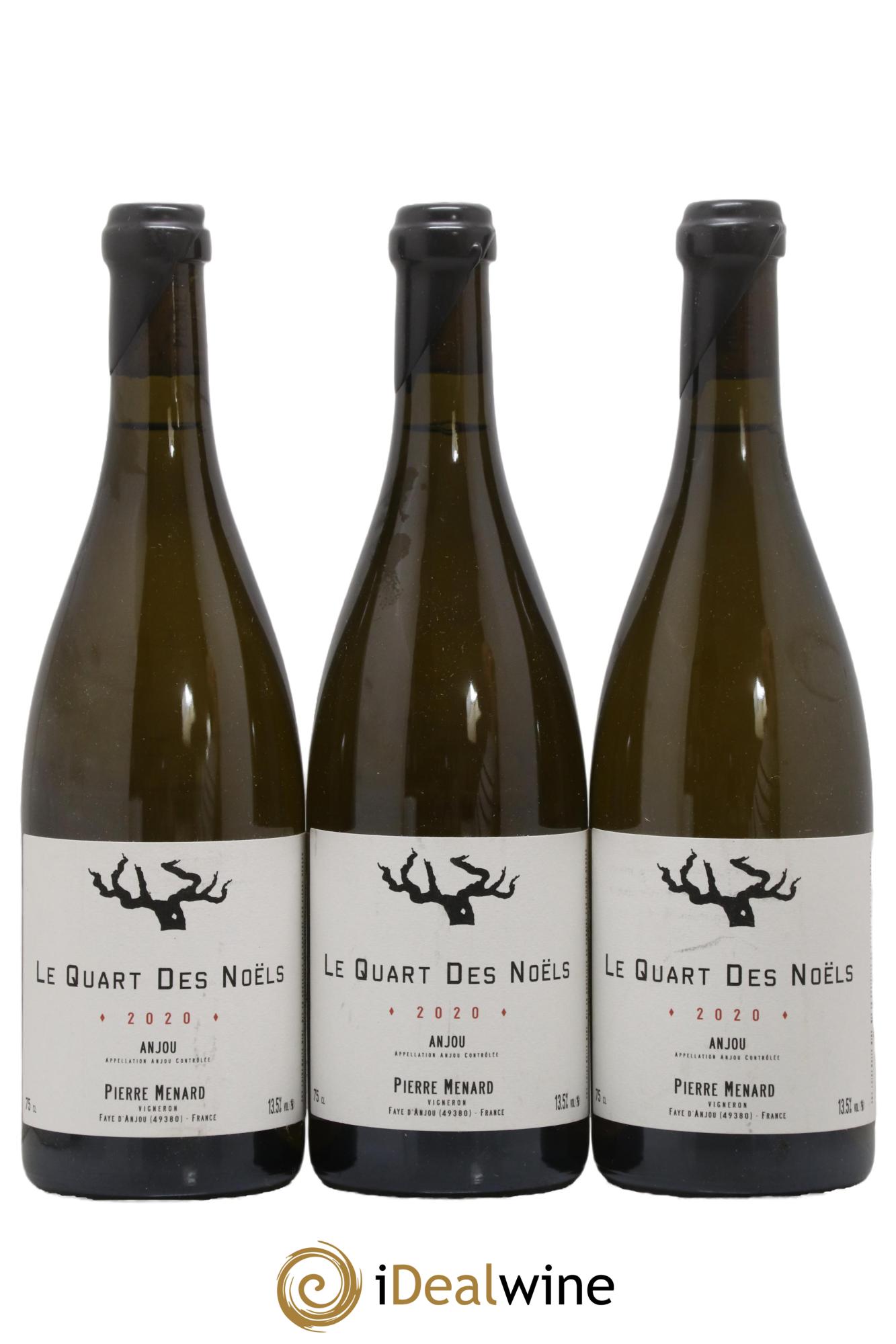 Anjou Le Quart des Noëls Pierre Ménard 2020 - Lot de 3 bouteilles - 0