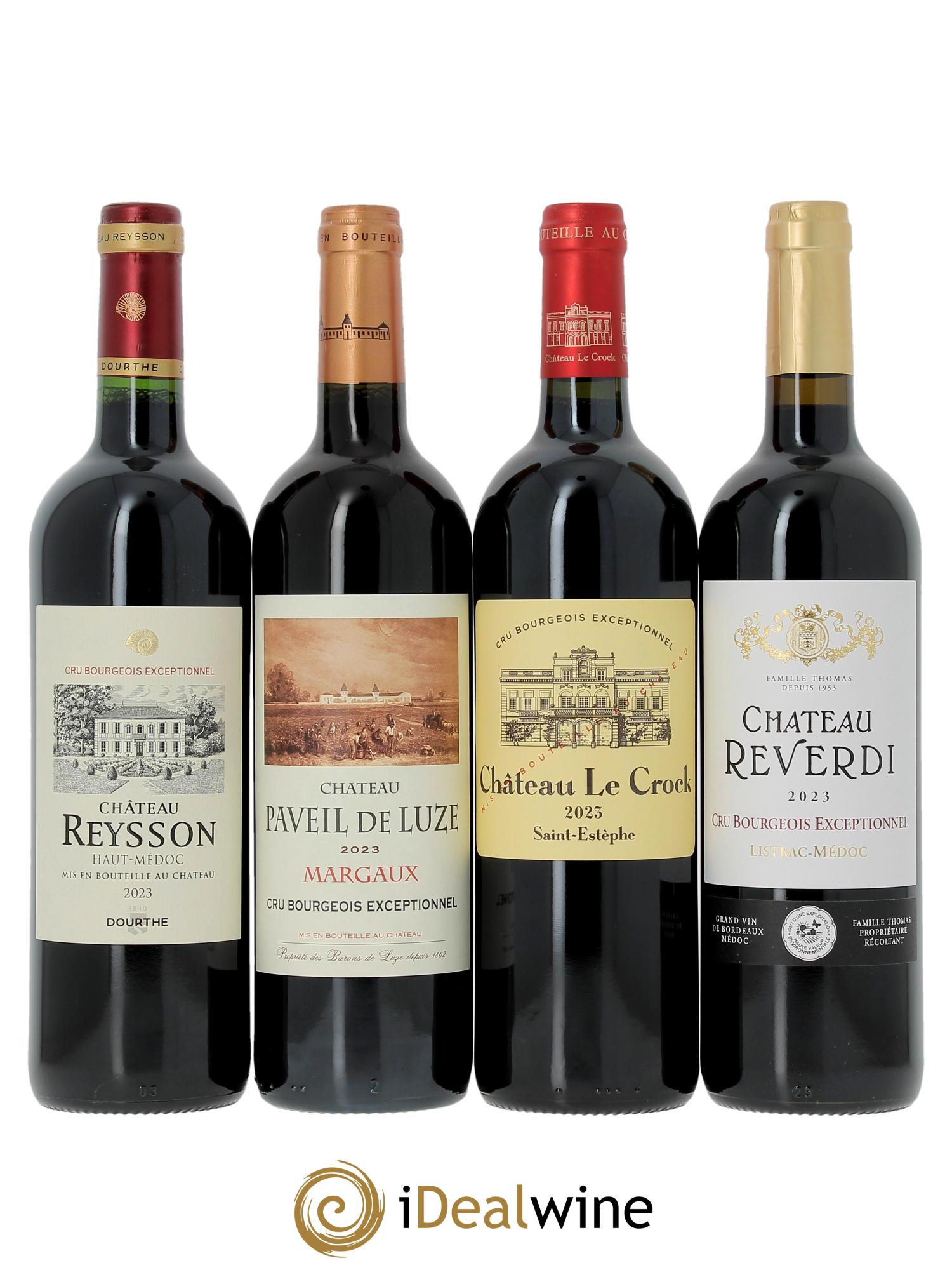 Caisse panachée Les 14 Crus Bourgeois Exceptionnels 2023 - Lot of 14 bottles - 3