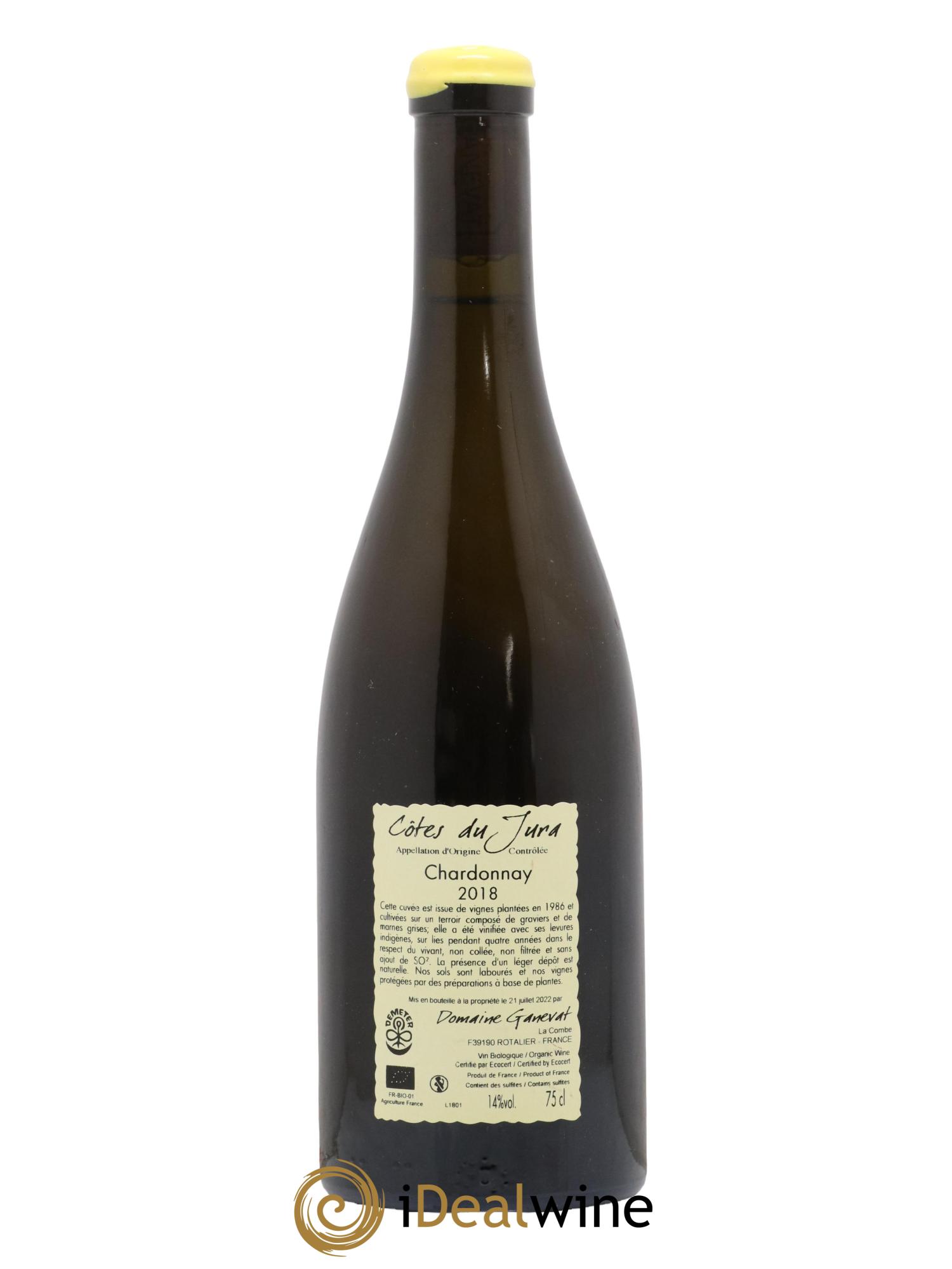 Côtes du Jura Cuvée Florine Jean-François Ganevat (Domaine) 2018 - Lot de 1 bouteille - 1