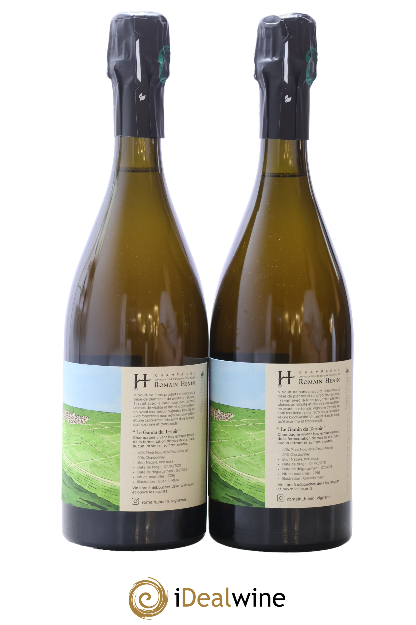 Gamin du Terroir Romain Henin - Lot de 2 bouteilles - 1