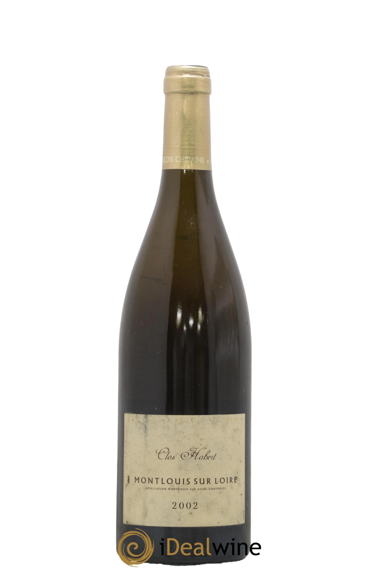 Montlouis-sur-Loire Clos Habert François Chidaine 2002 - Lot de 1 bouteille - 0