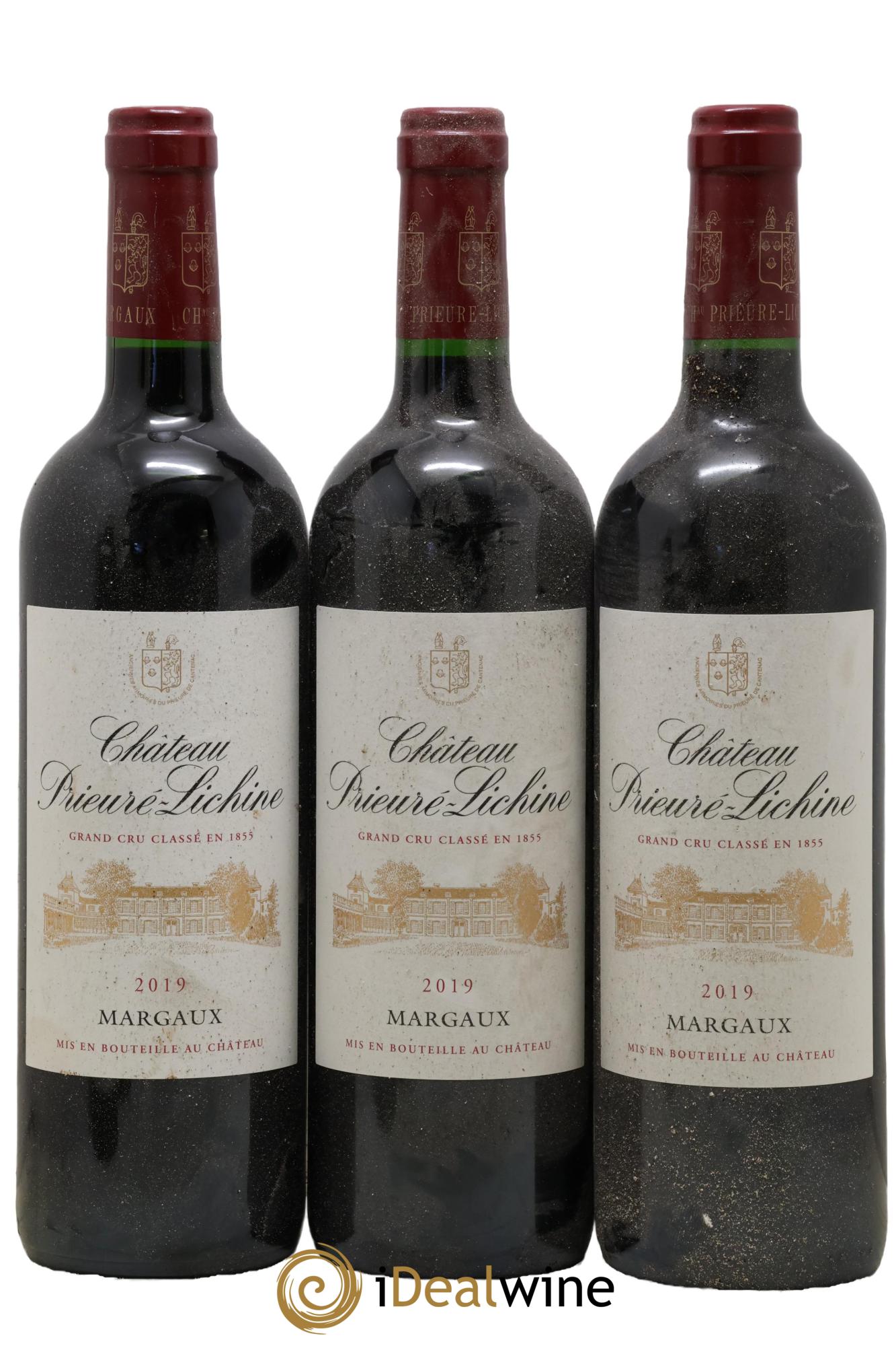 Château Prieuré Lichine 4ème Grand Cru Classé 2019 - Lot de 3 bouteilles - 0