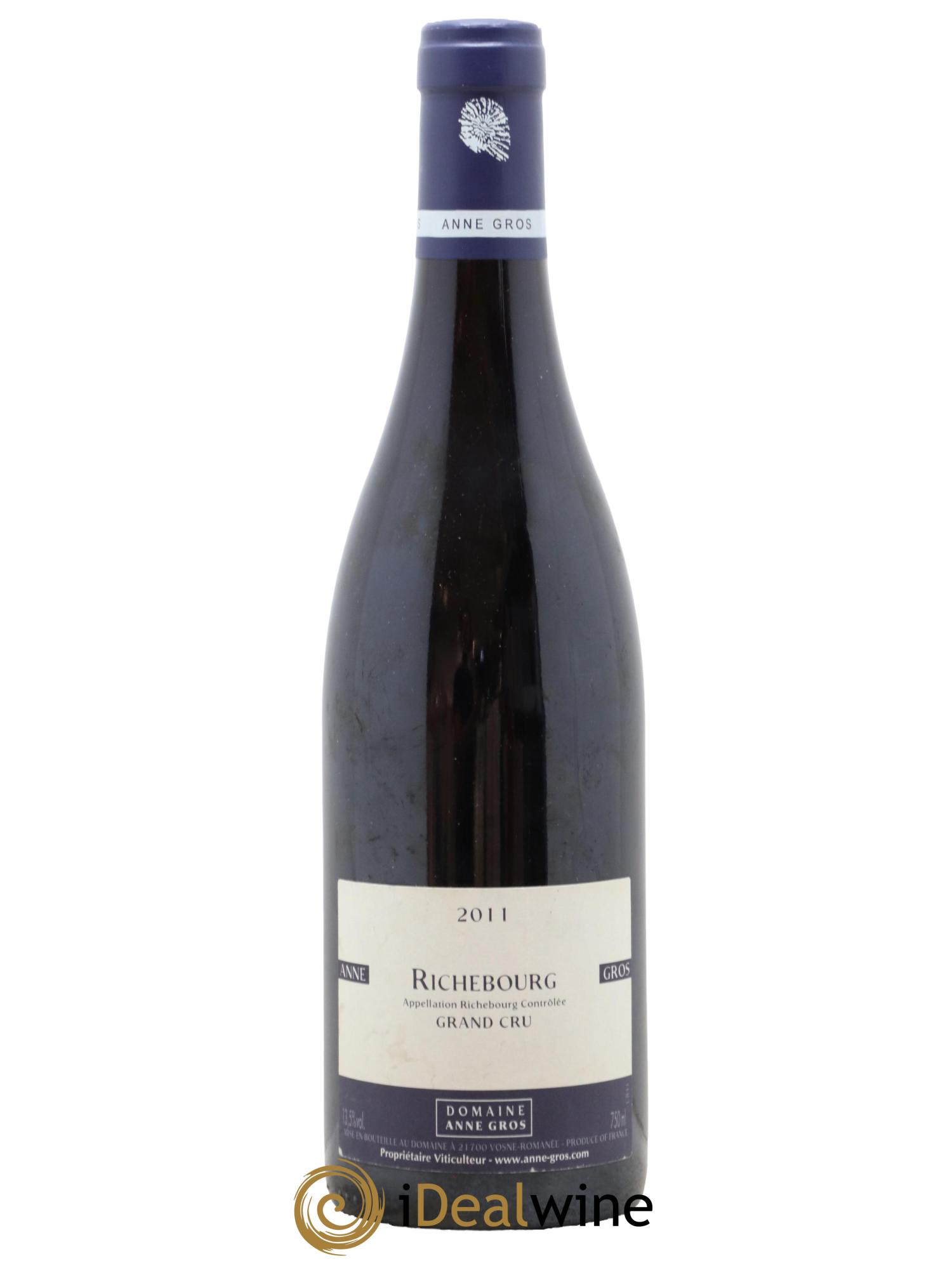 Richebourg Grand Cru Anne Gros 2011 - Lot de 1 bouteille - 0