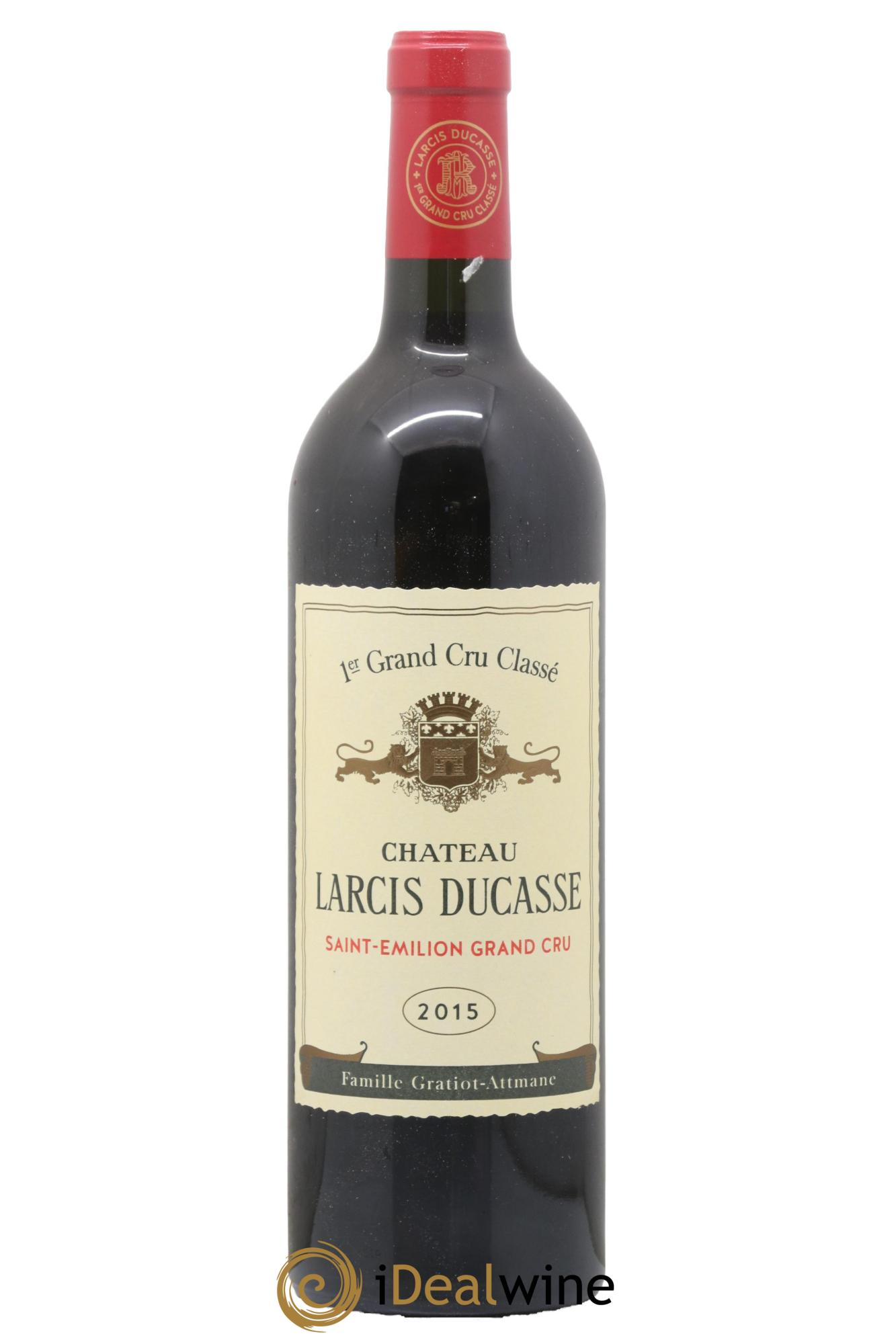 Château Larcis Ducasse 1er Grand Cru Classé B 2015 - Lot de 1 bouteille - 0