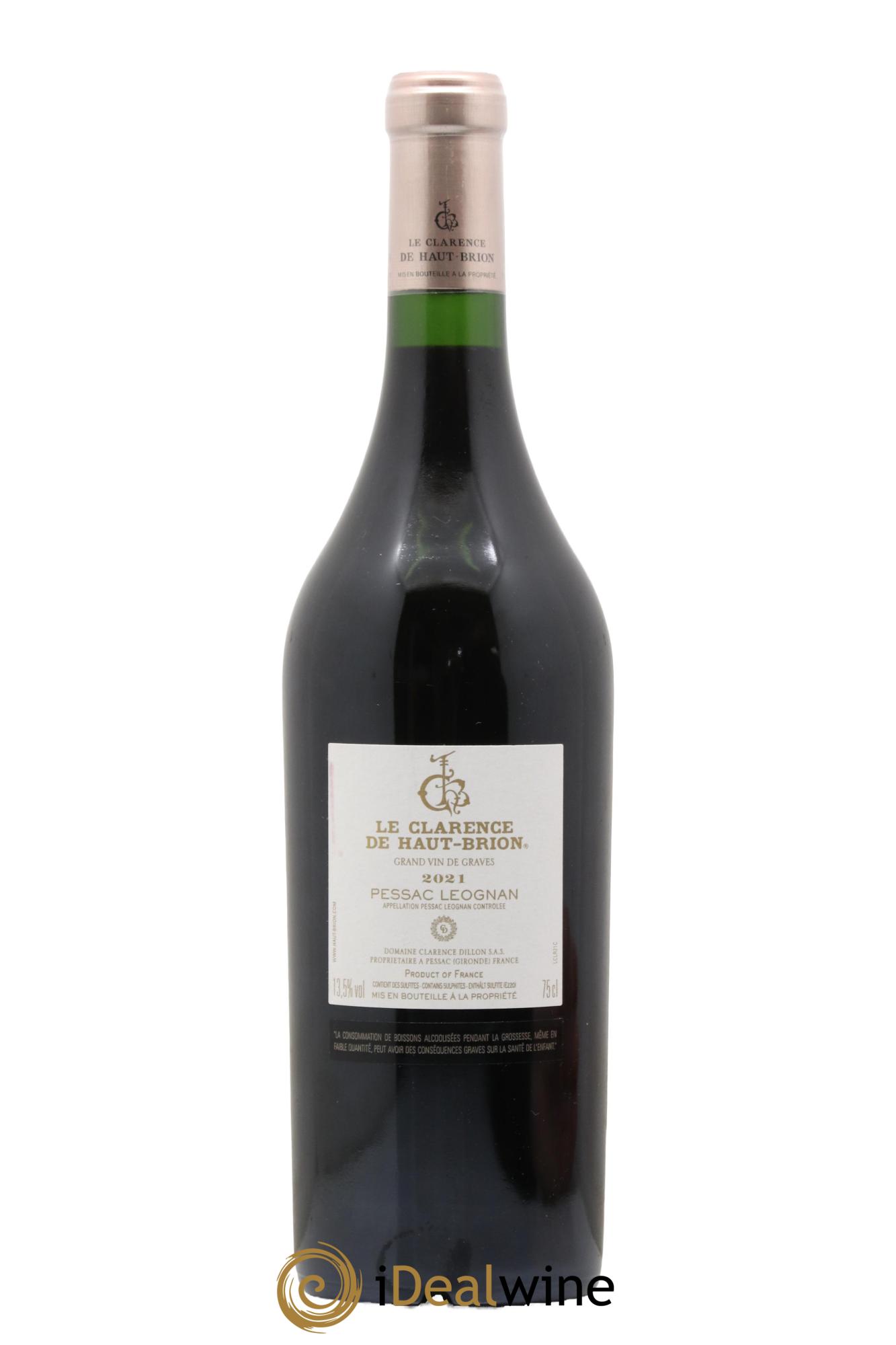 Clarence (Bahans) de Haut-Brion Second Vin 2021 - Lot de 1 bouteille - 1