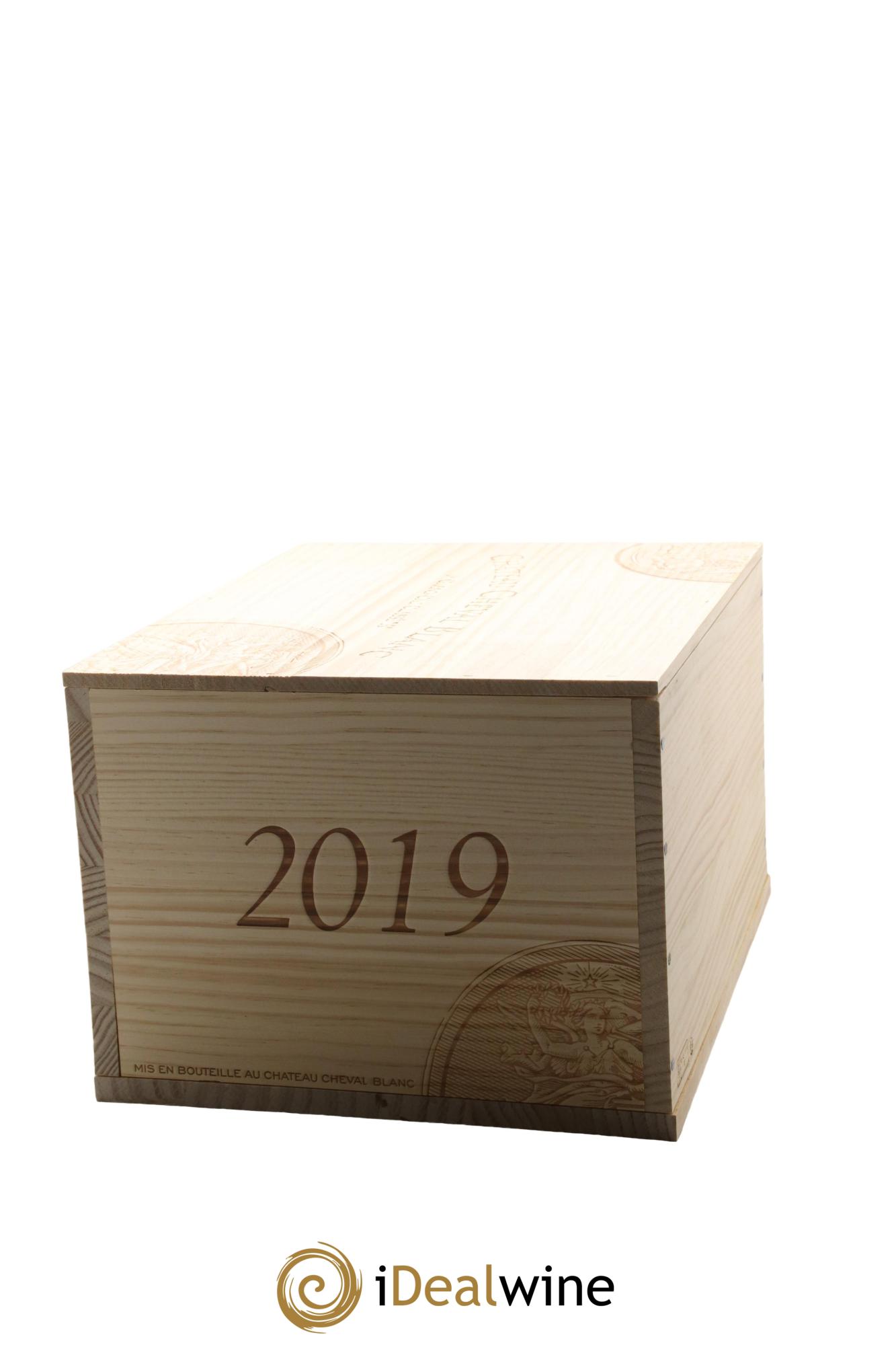 Château Cheval Blanc 1er Grand Cru Classé A  2019 - Lot de 6 bouteilles - 6