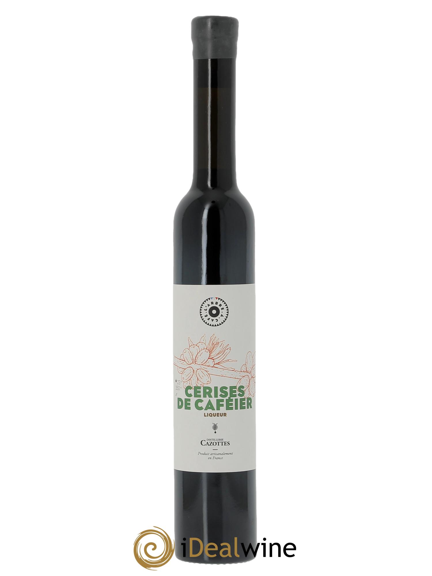 Liqueur Courty l'Arbre à Café - Cerises de Caféier Distillerie Cazottes 2017 - Lot de 1 bouteille - 0
