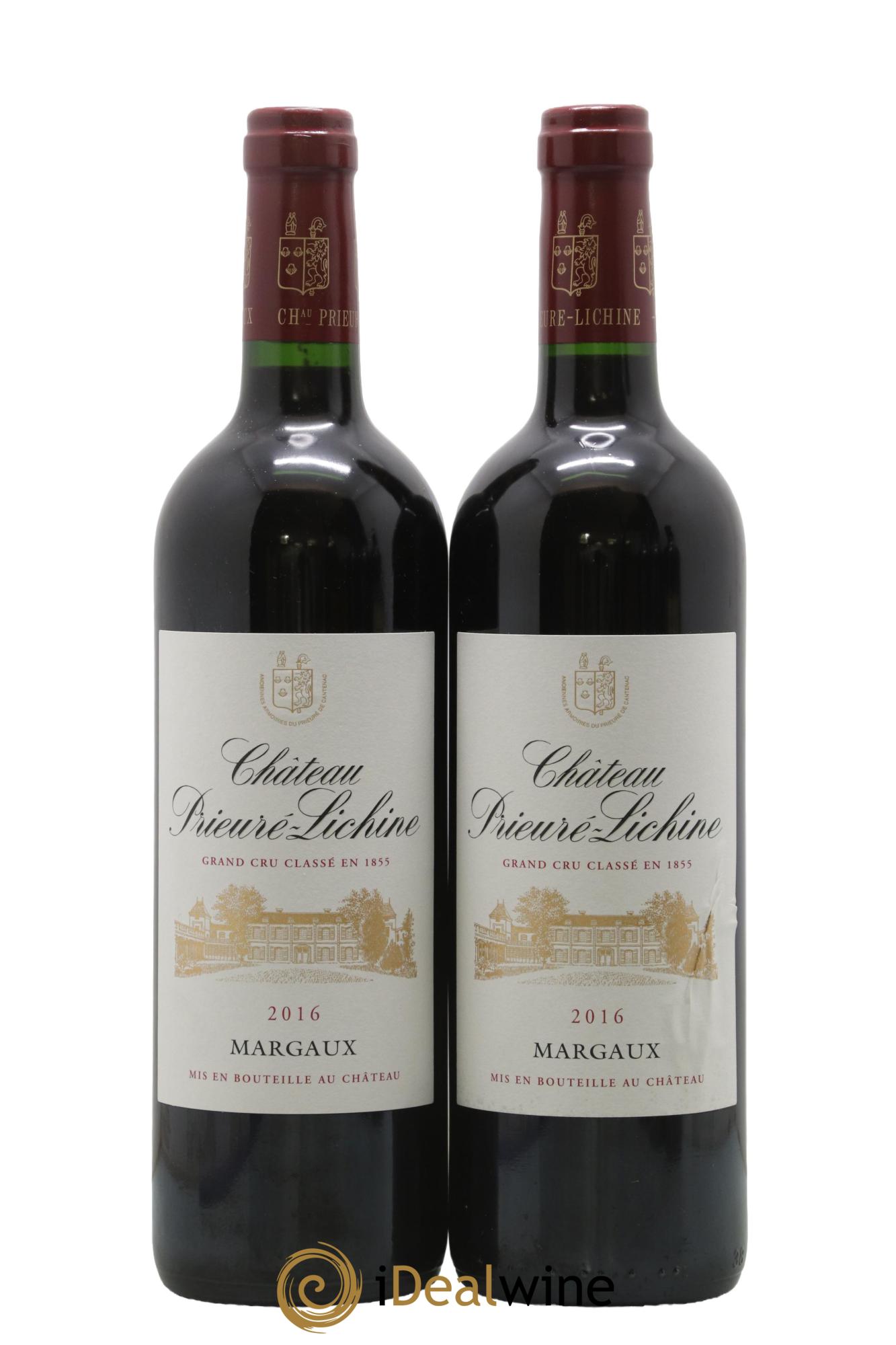 Château Prieuré Lichine 4ème Grand Cru Classé 2016 - Lot of 2 bottles - 0
