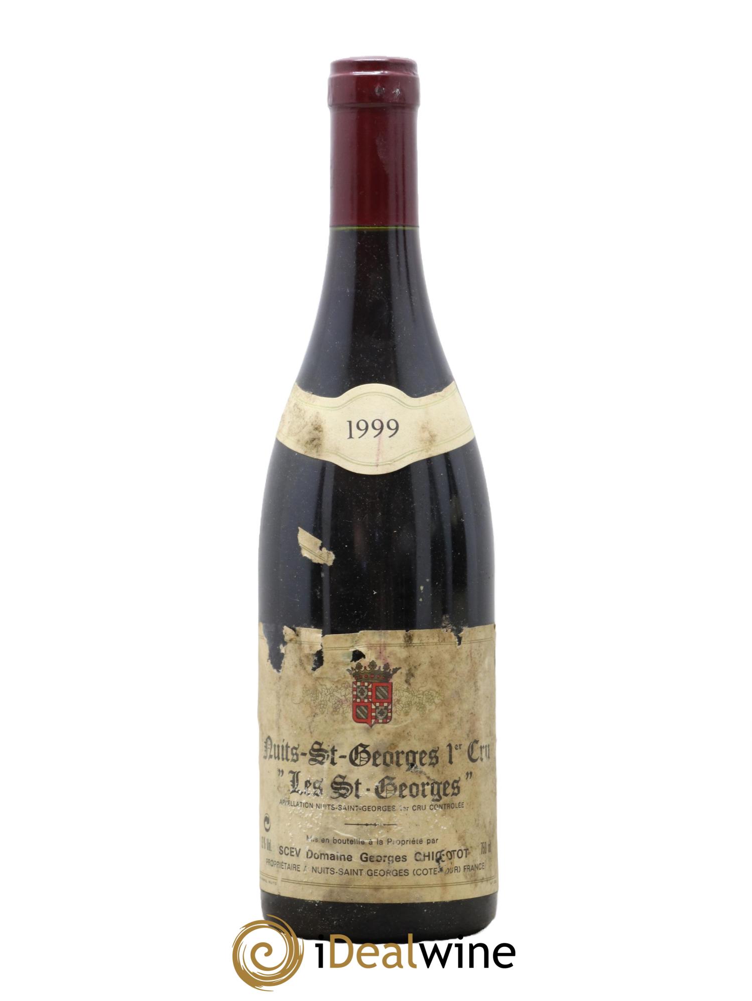 Nuits-Saint-Georges 1er Cru Les Saint-Georges Chicotot 1999 - Lot de 1 bouteille - 0