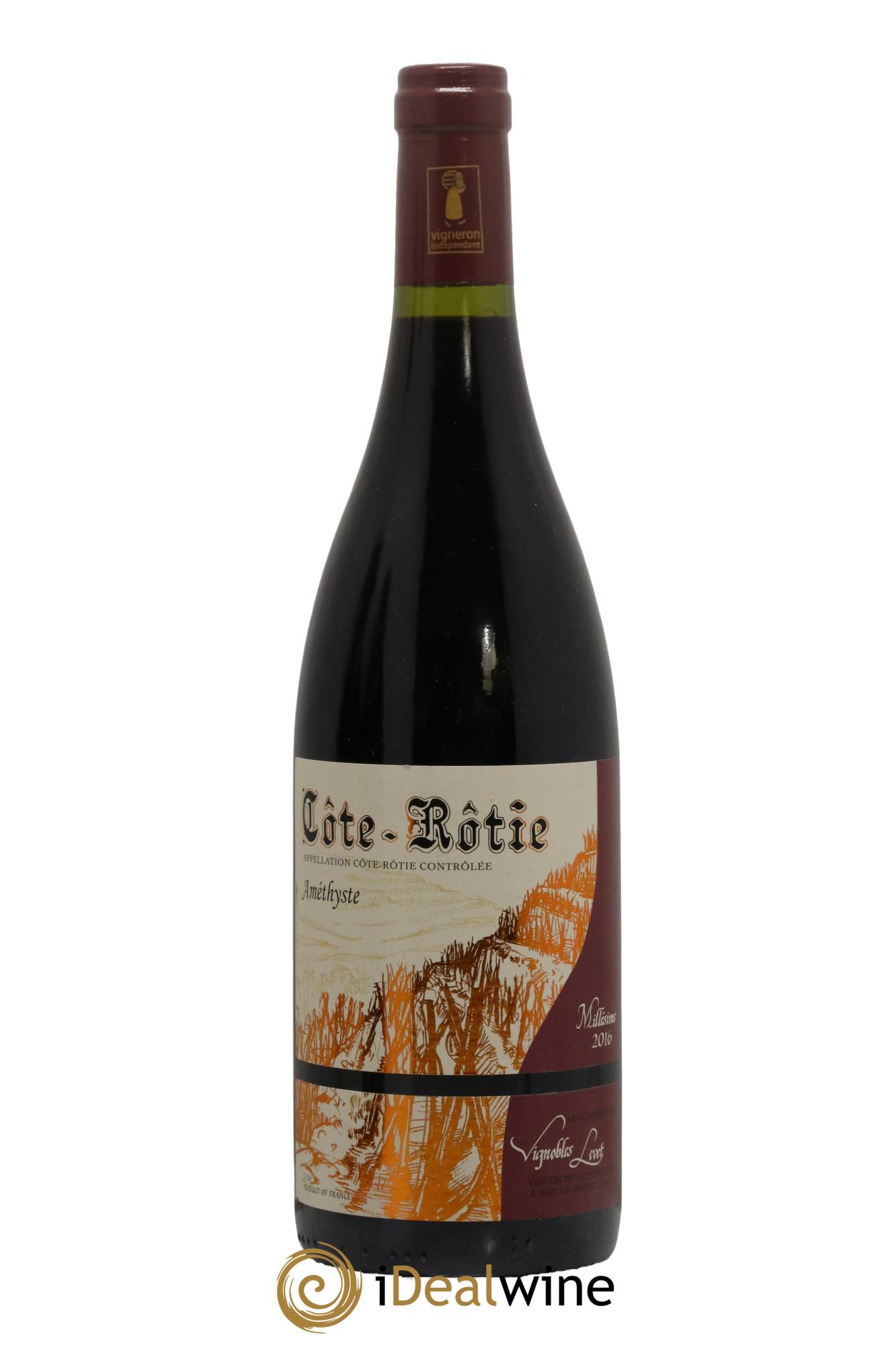 Côte-Rôtie Améthyste Vignobles Levet 2016 - Lot de 1 bouteille - 0