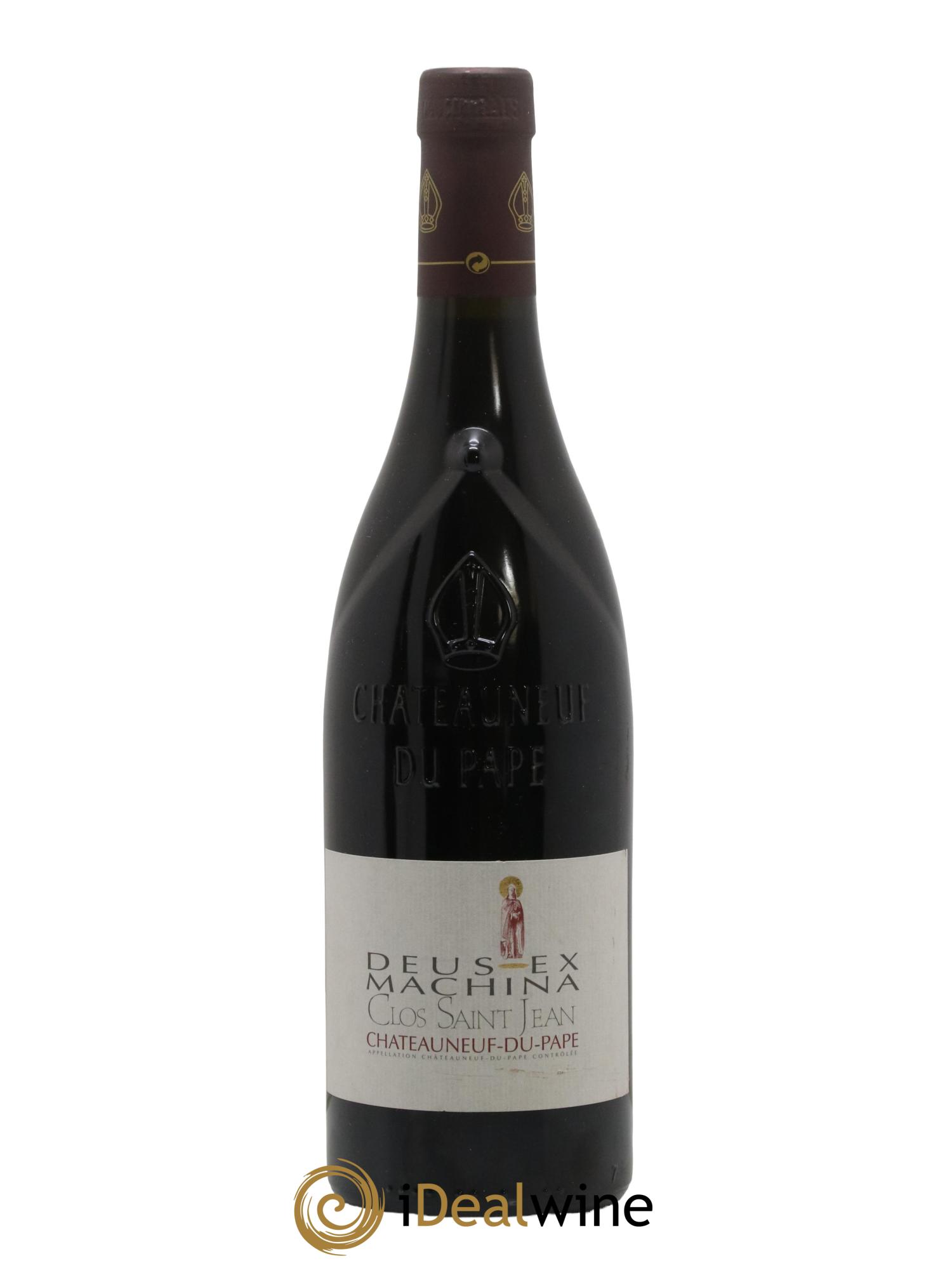 Châteauneuf-du-Pape Clos Saint-Jean Deus Ex Machina Pascal et Vincent Maurel 2015 - Lot de 1 bouteille - 0