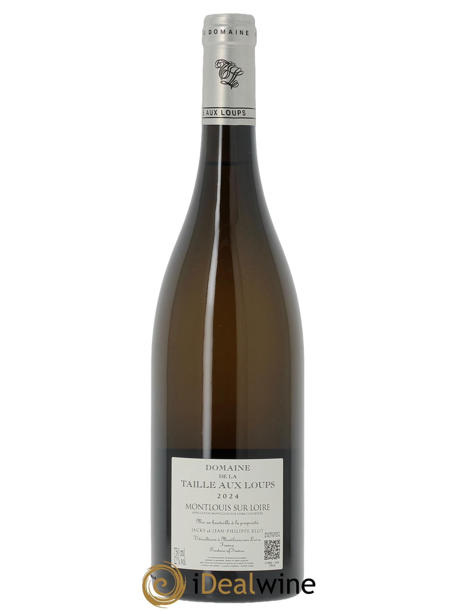Montlouis-sur-Loire Les Hauts de Husseau La Taille aux Loups - Jacky Blot  2024 - Lot de 1 bouteille - 1