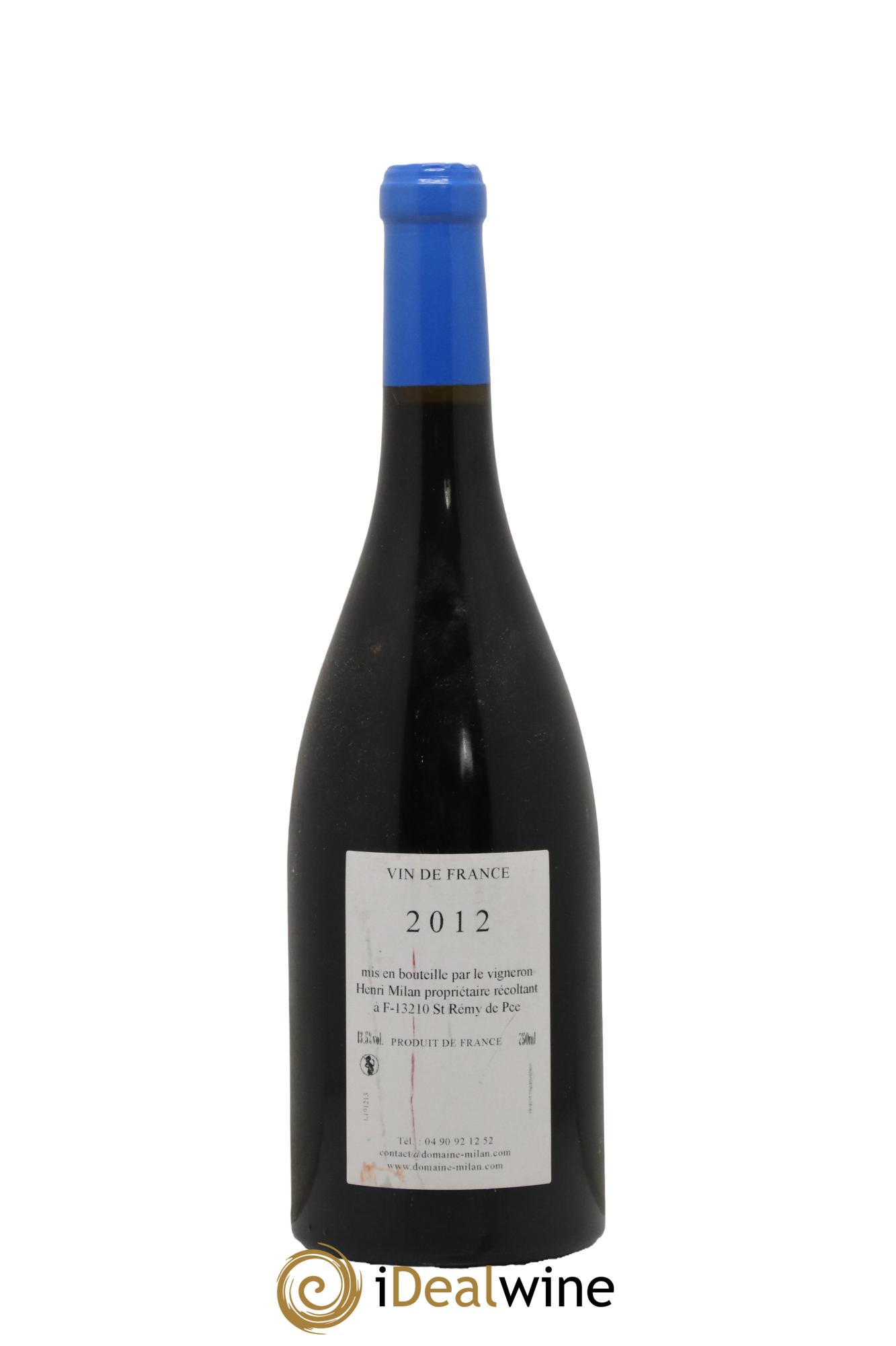 Vin de France Le Jardin Henri Milan  2012 - Lot de 1 bouteille - 1
