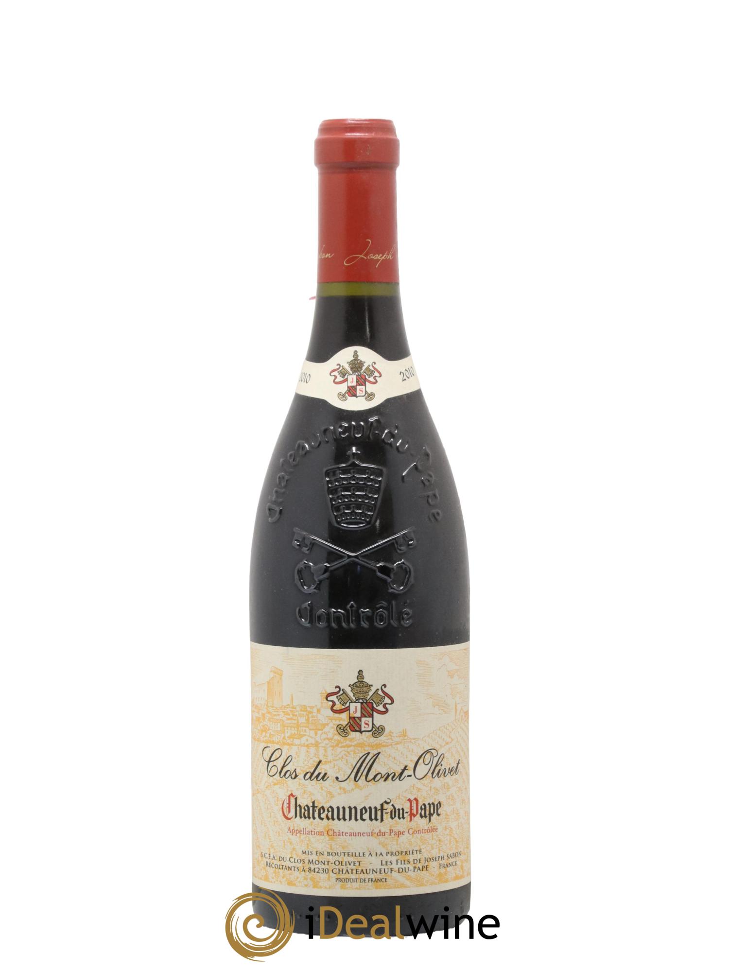 Châteauneuf-du-Pape Clos du Mont-Olivet 2010 - Lot de 1 bouteille - 0