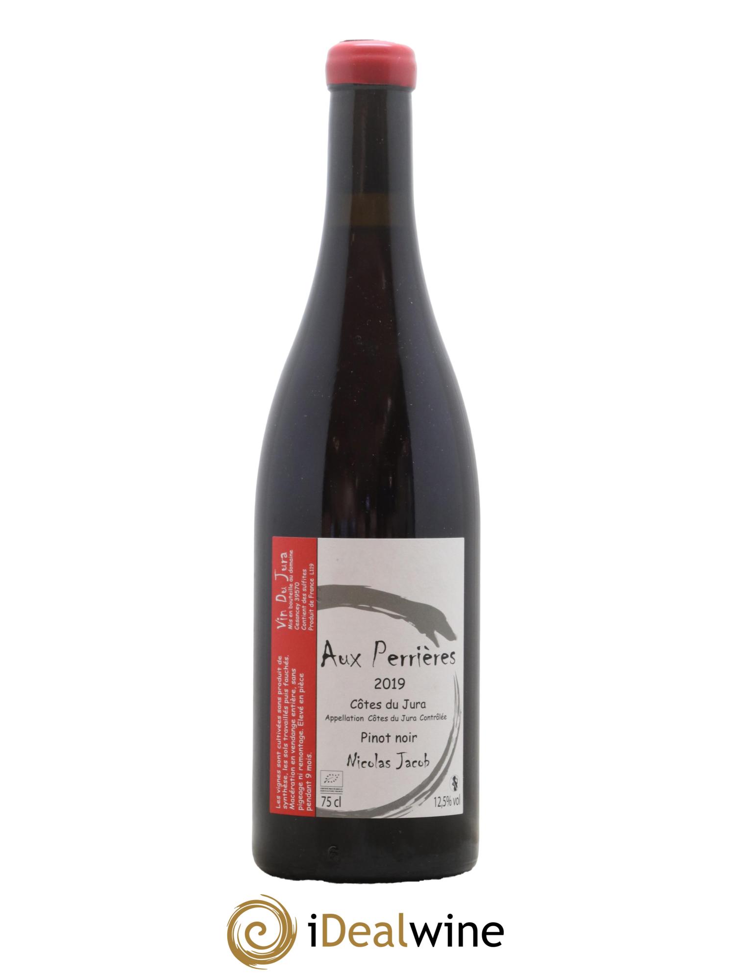 Côtes du Jura Aux Perrières Nicolas Jacob 2019 - Lot de 1 bouteille - 0