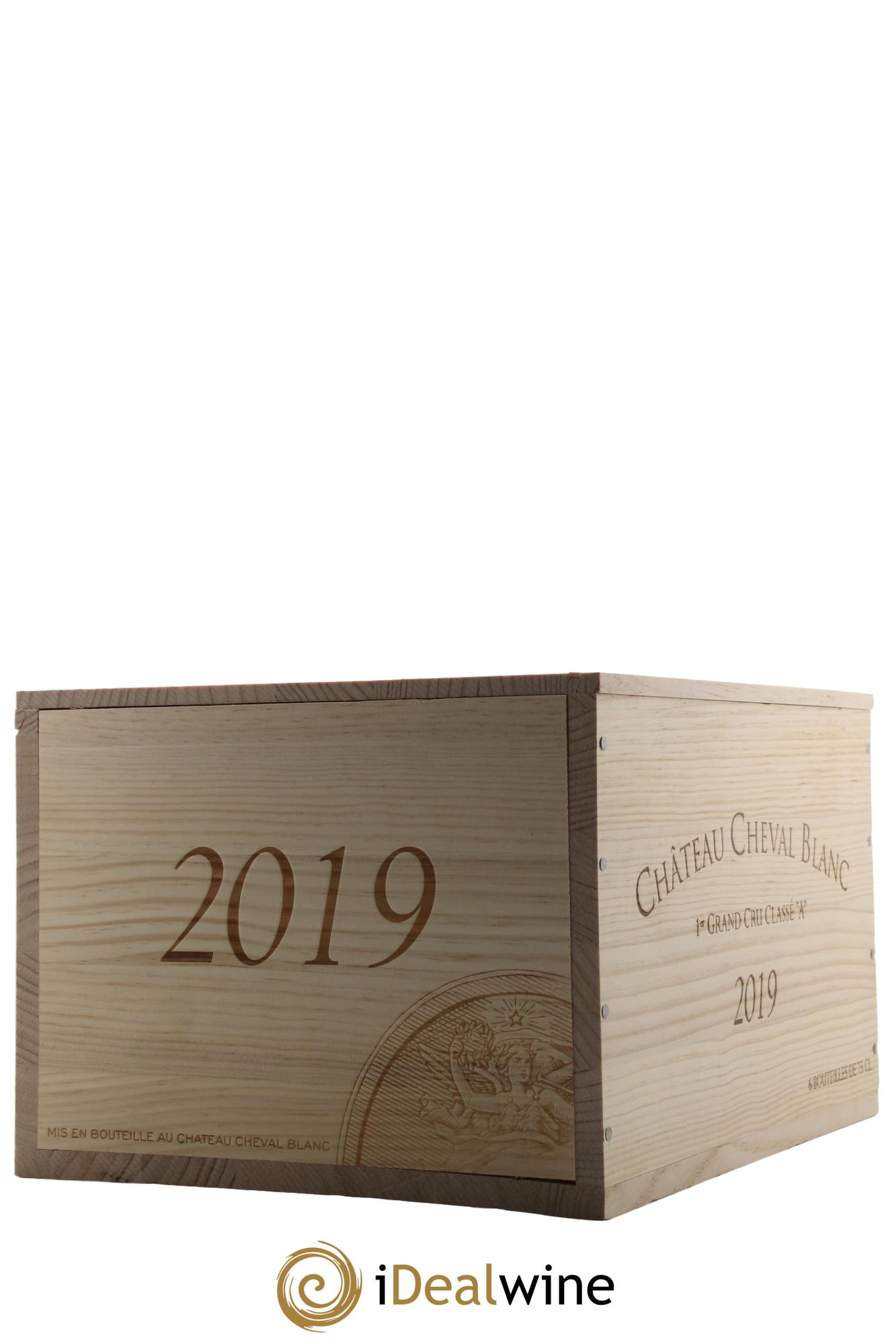 Château Cheval Blanc 1er Grand Cru Classé A 2019 - Lot de 6 bouteilles - 6