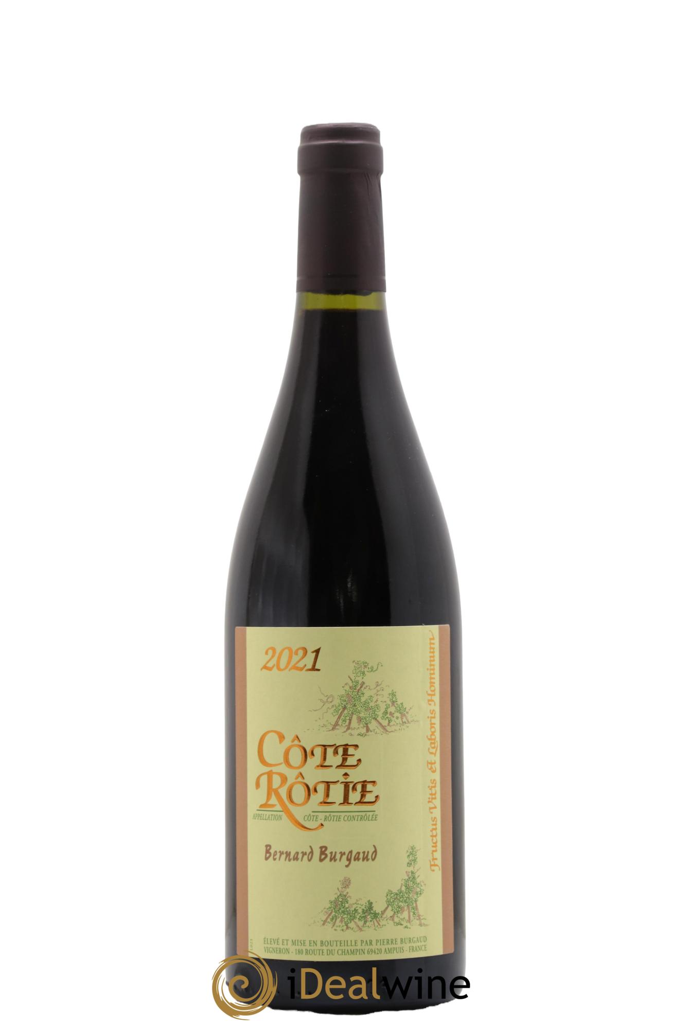 Côte-Rôtie Bernard Burgaud 2021 - Lot de 1 bouteille - 0