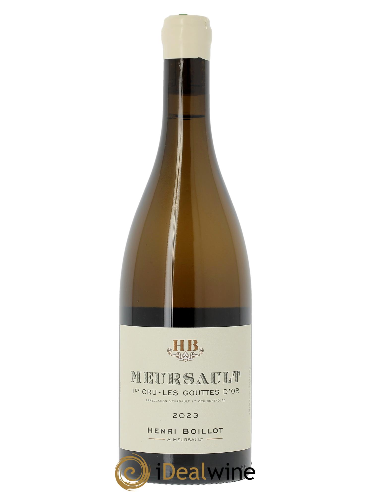 Meursault 1er Cru Les Gouttes d'Or Henri Boillot (Domaine) 2023 - Posten von 1 Flasche - 0