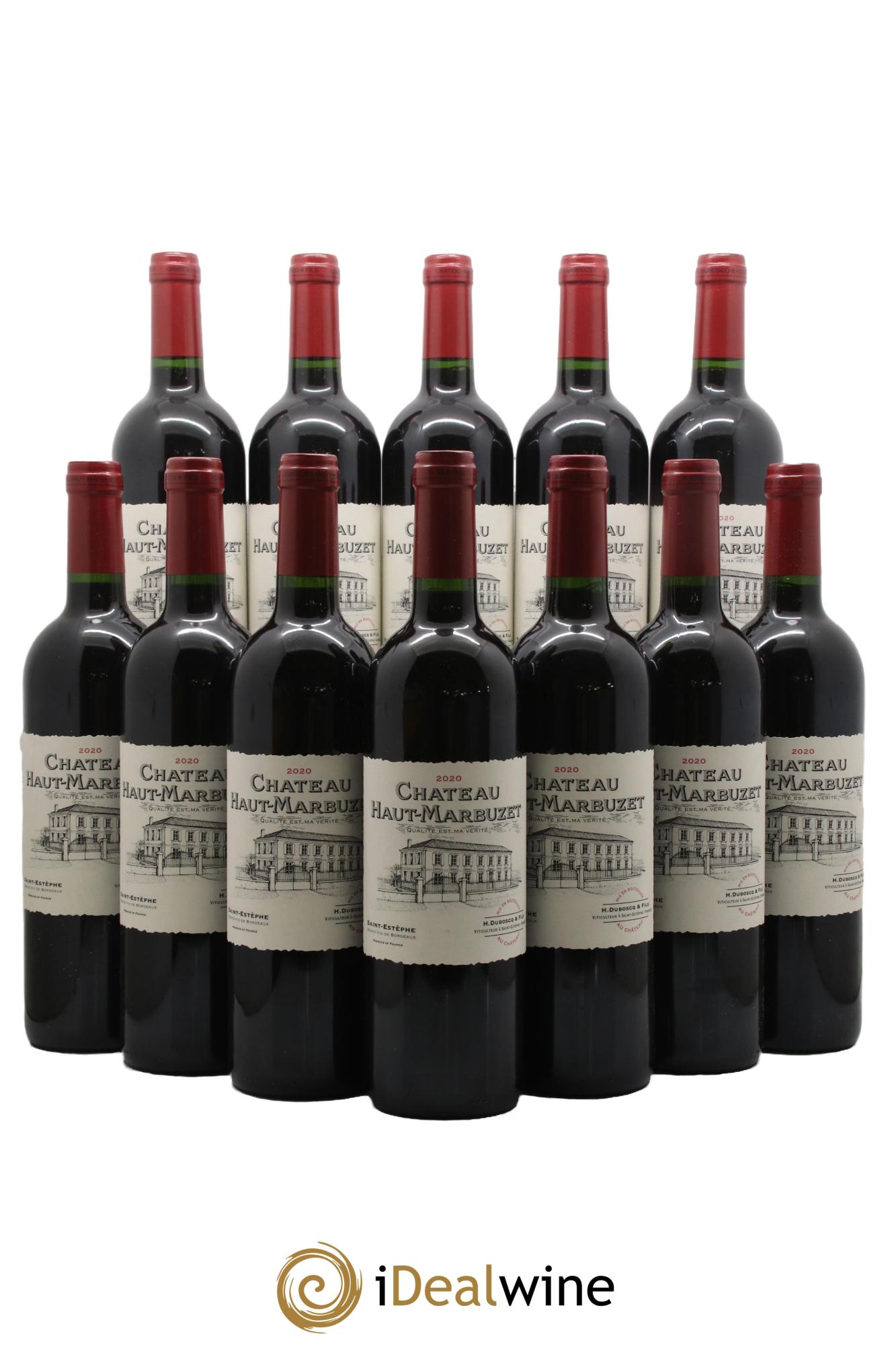 Château Haut Marbuzet 2020 - Lot of 12 bottles - 0