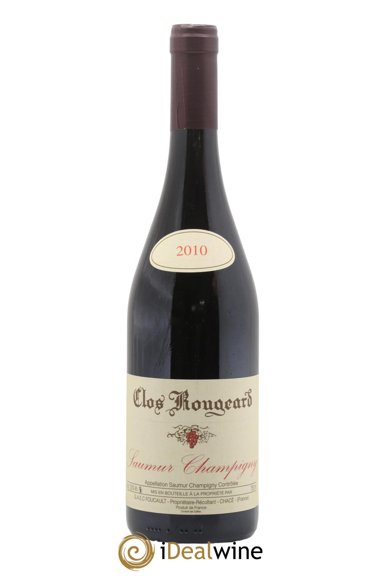 Saumur-Champigny Clos Rougeard 2010 - Posten von 1 Flasche - 0
