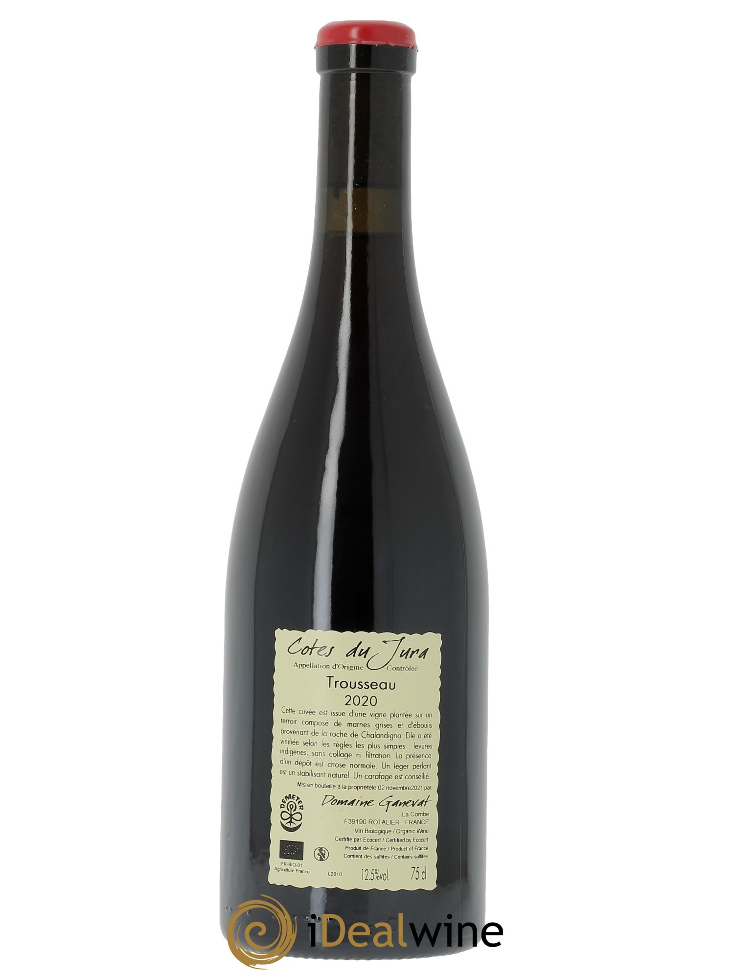 Côtes du Jura Plein Sud Jean-François Ganevat (Domaine)  2020 - Lot of 1 bottle - 1