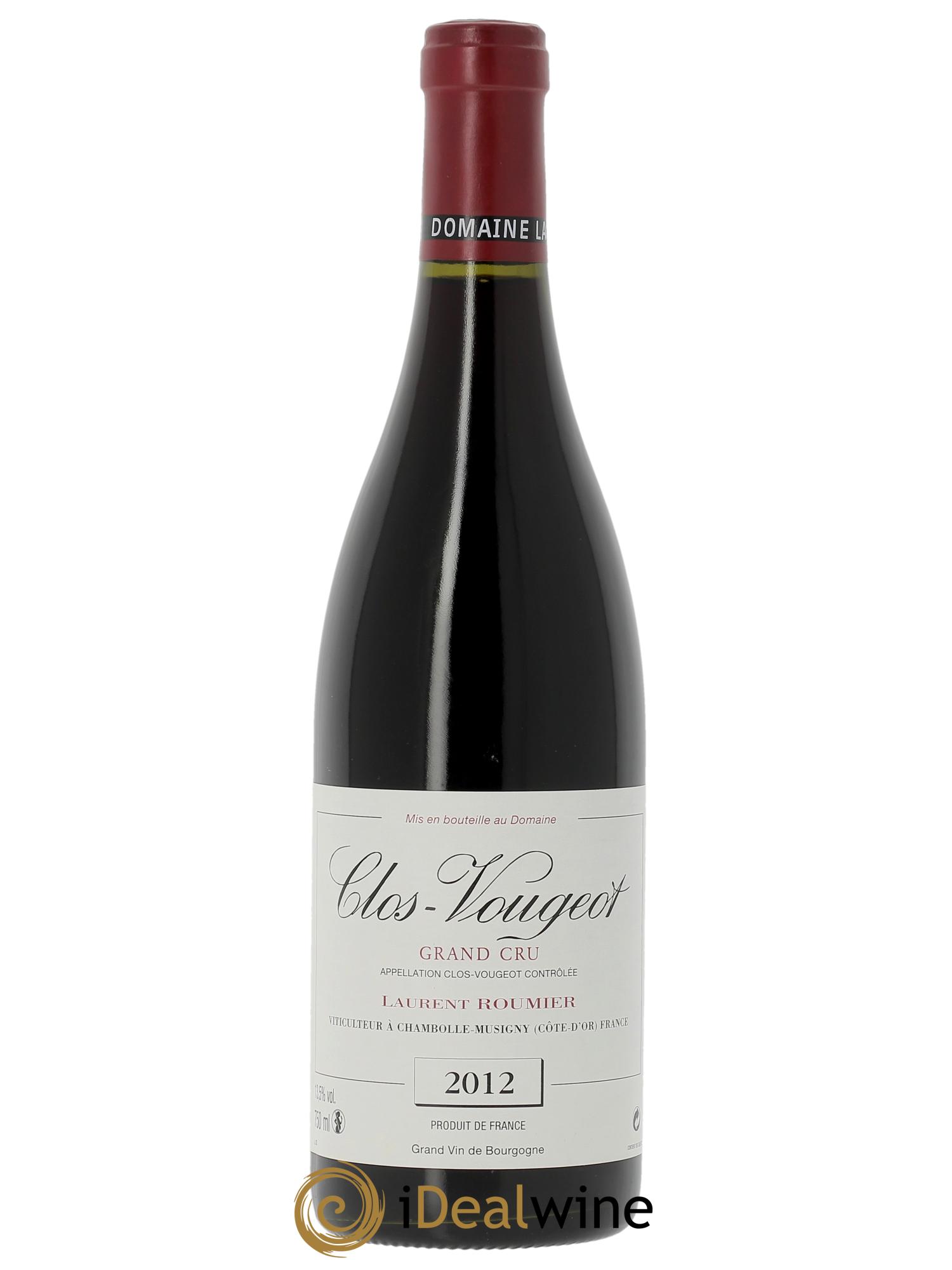 Clos de Vougeot Grand Cru Laurent Roumier 2012 - Lotto di 3 bottiglie - 0