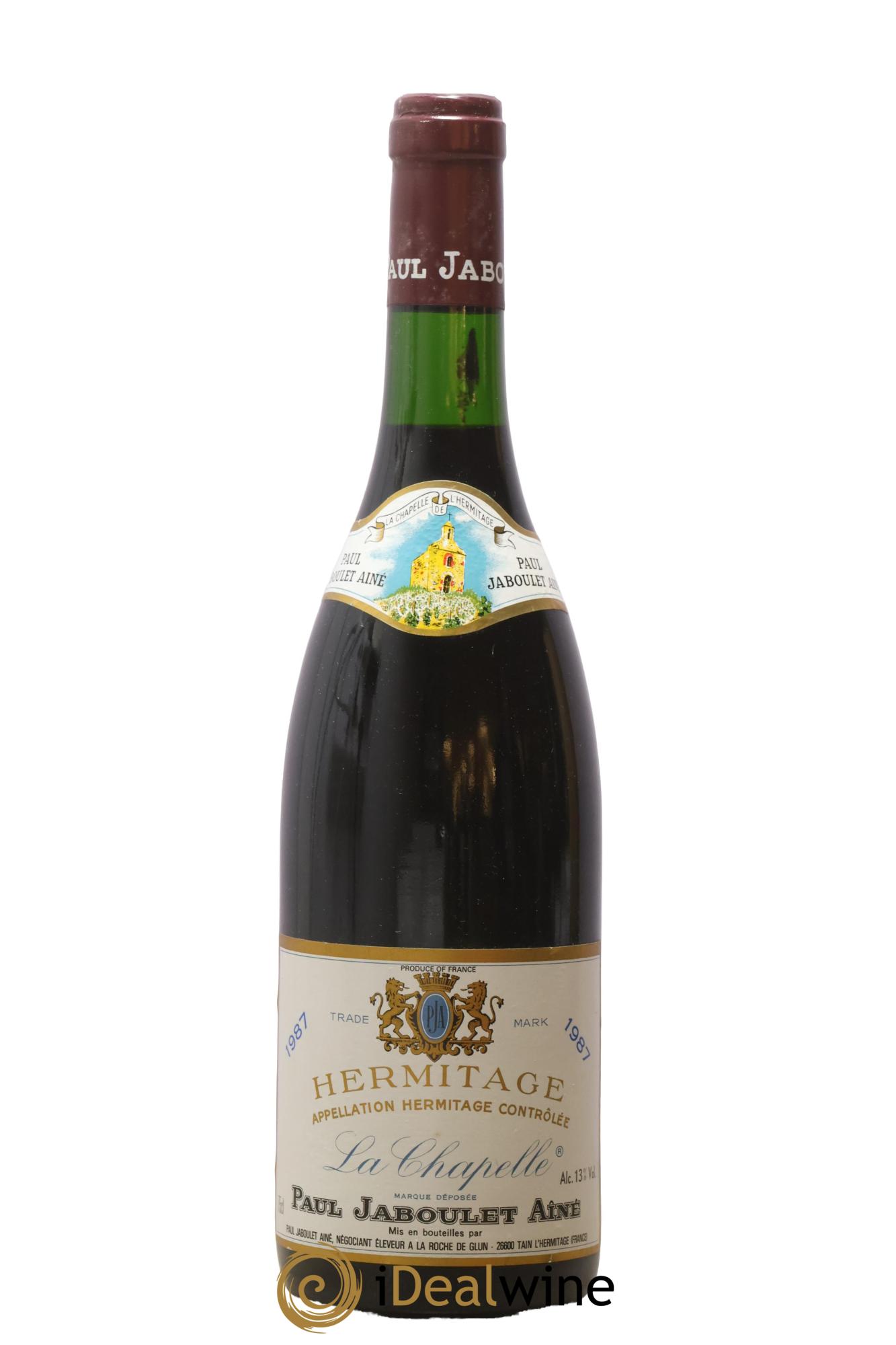Hermitage La Chapelle Paul Jaboulet Ainé 1987 - Lotto di 1 bottiglia - 0