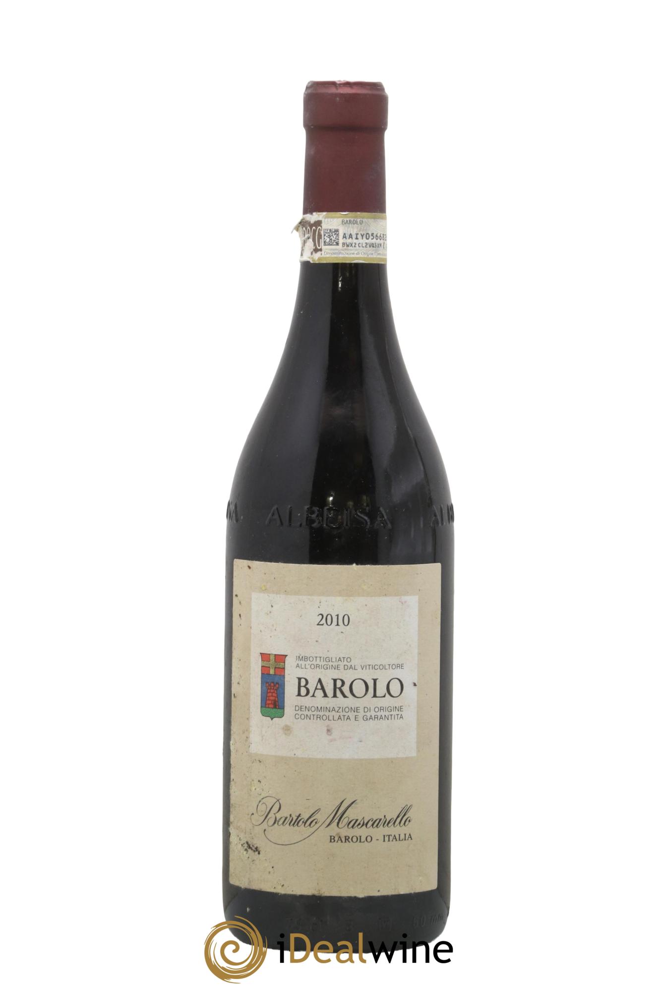 Barolo DOCG Bartolo Mascarello 2010 - Lot de 1 bouteille - 0