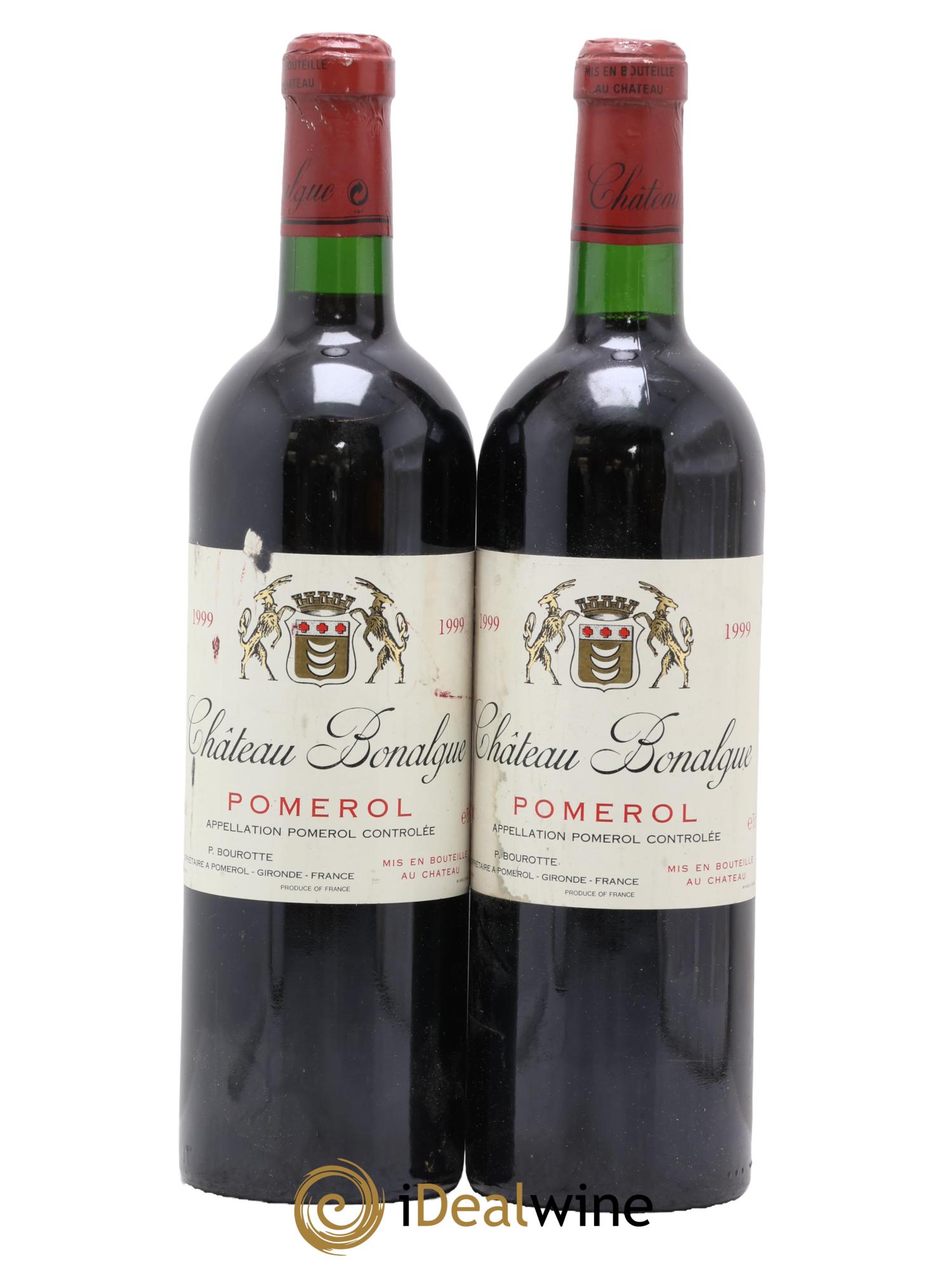 Château Bonalgue 1999 - Lot de 2 bouteilles - 0