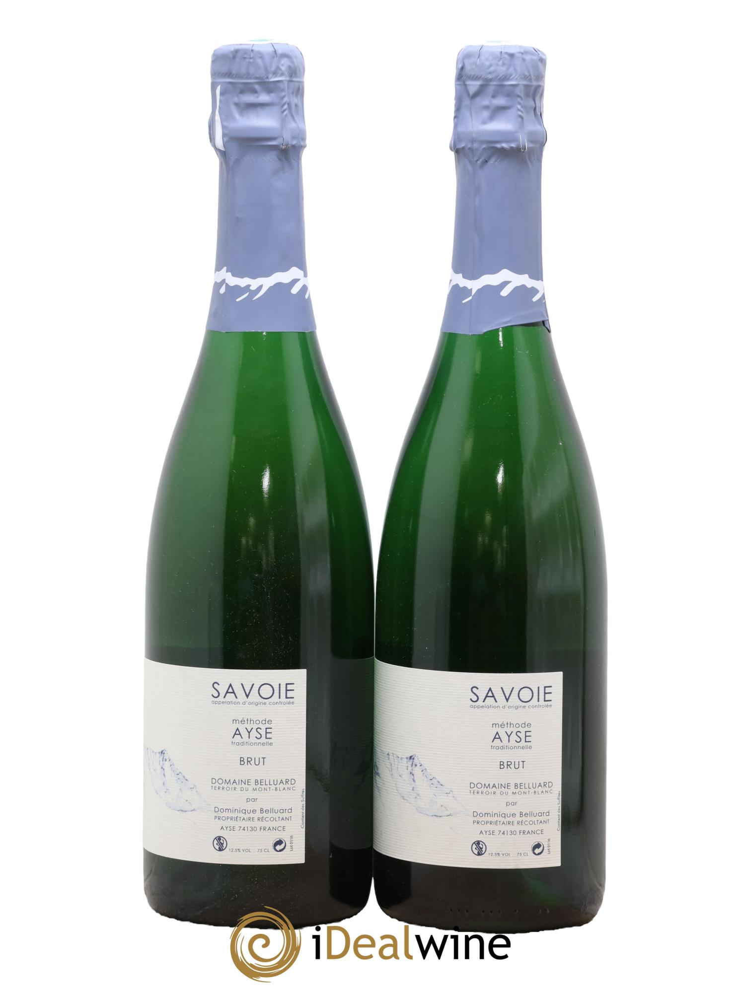 Vin de Savoie Ayse Les Perles du Mont Blanc Domaine Belluard - Lot de 2 bouteilles - 1