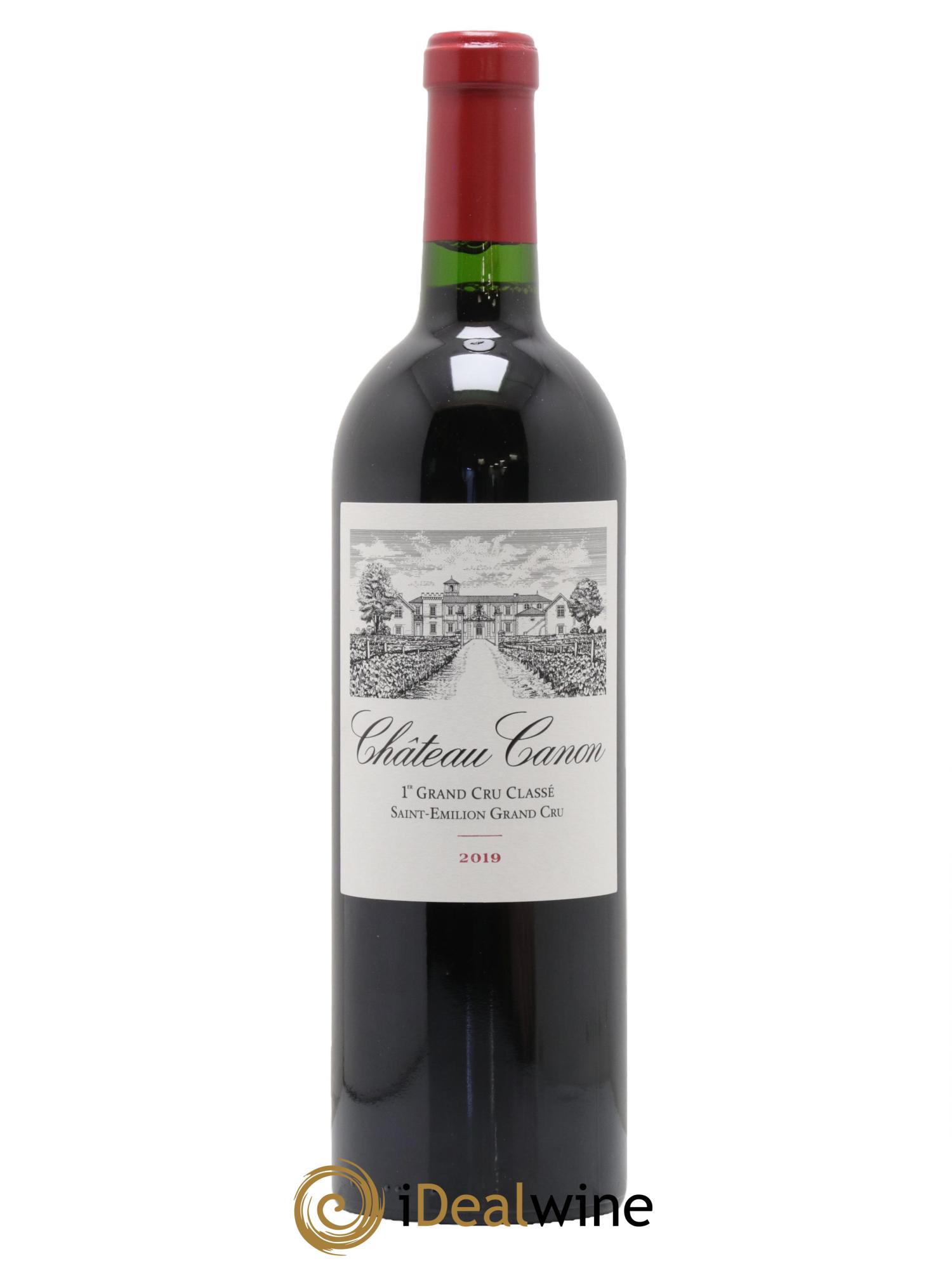 Château Canon 1er Grand Cru Classé B 2019 - Lot de 1 bouteille - 0