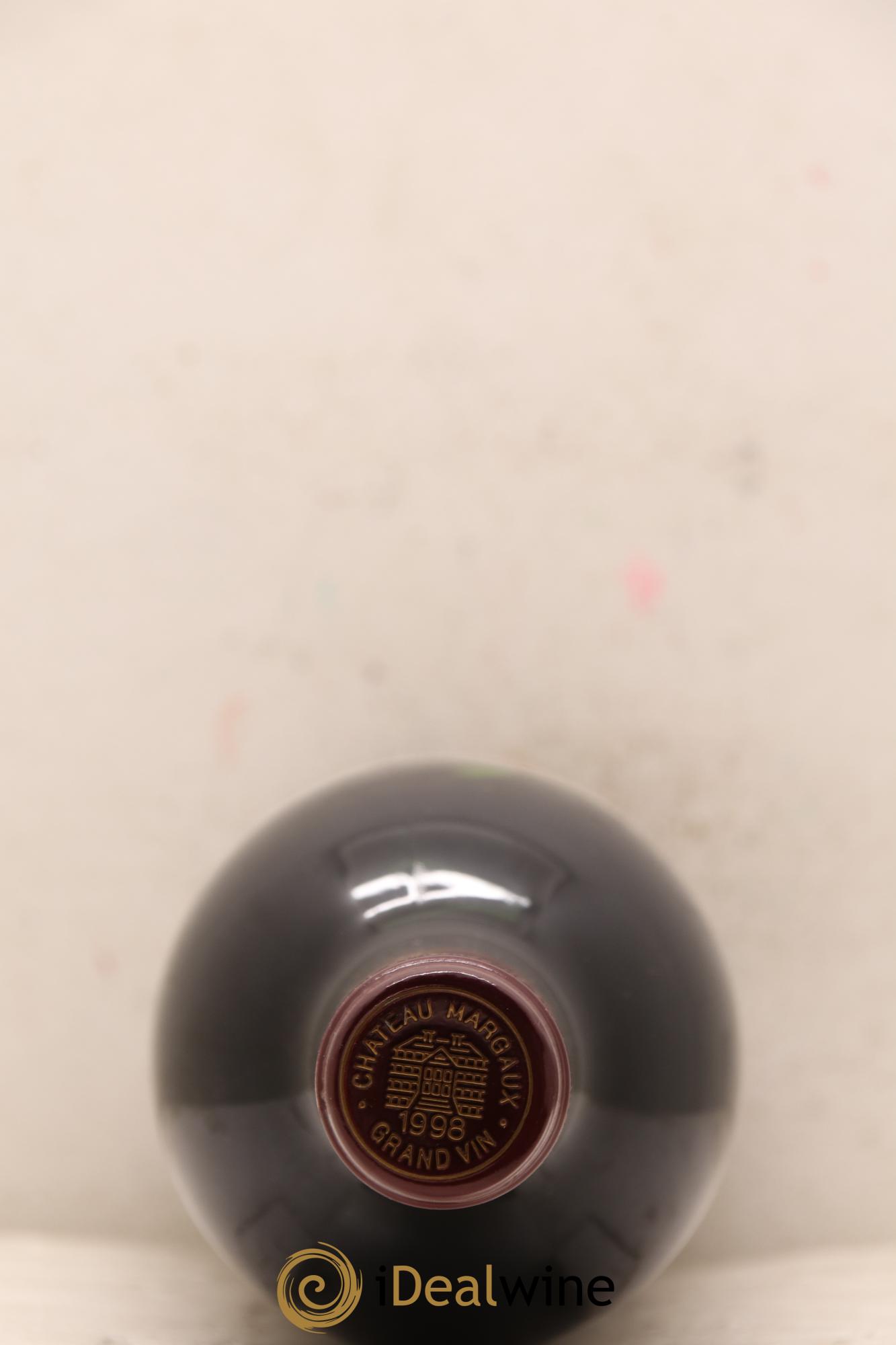 Château Margaux 1er Grand Cru Classé 1998 - Lot de 1 bouteille - 1