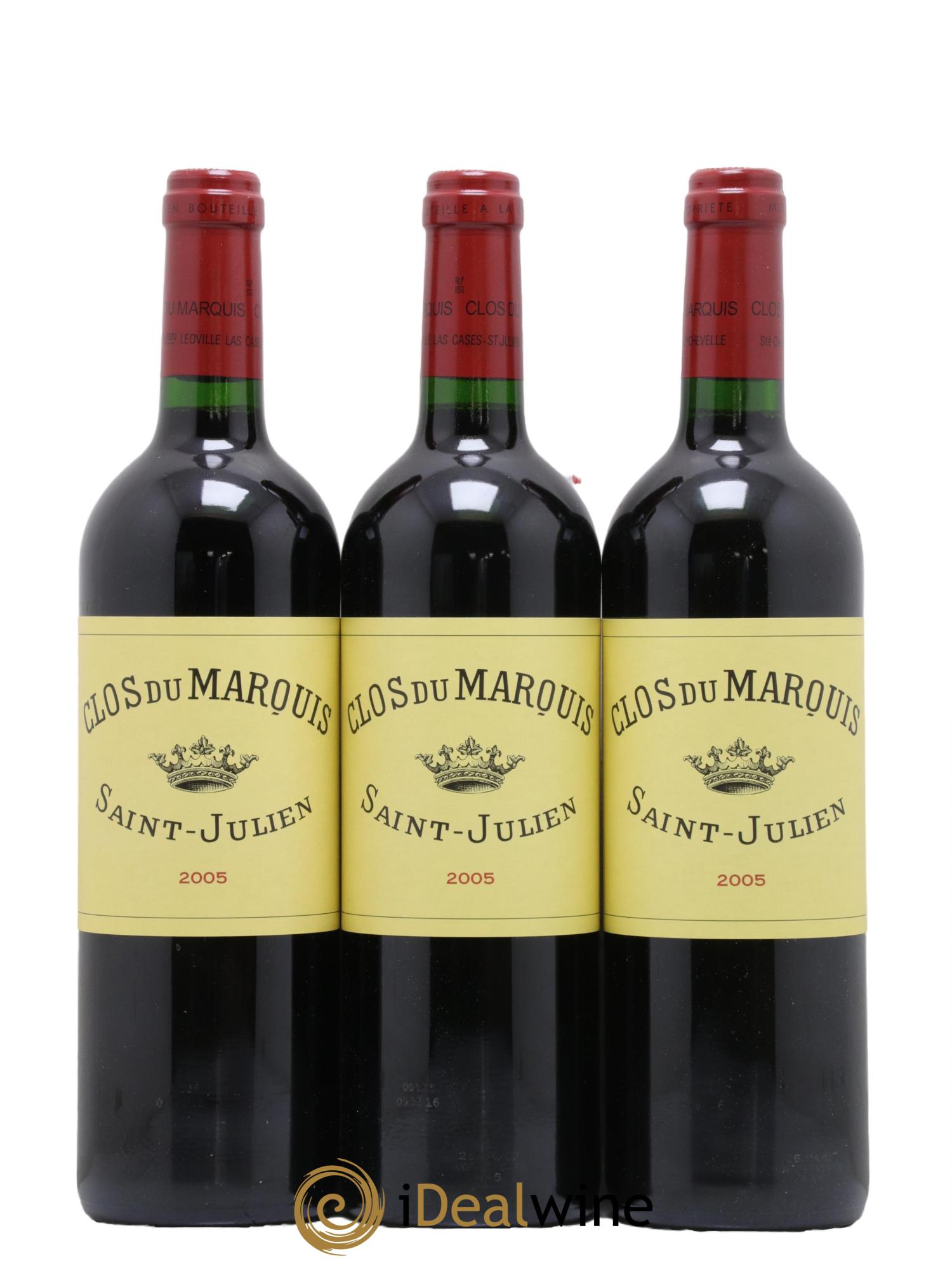 Clos du Marquis 2005 - Lot de 12 bouteilles - 3
