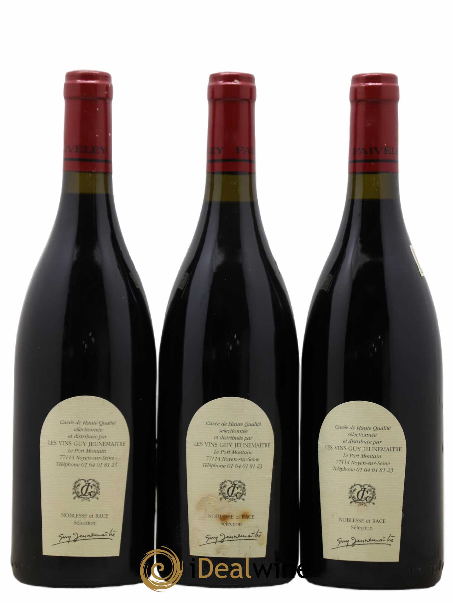 Chambertin Clos de Bèze Grand Cru Faiveley 1997 - Lot de 3 bouteilles - 1