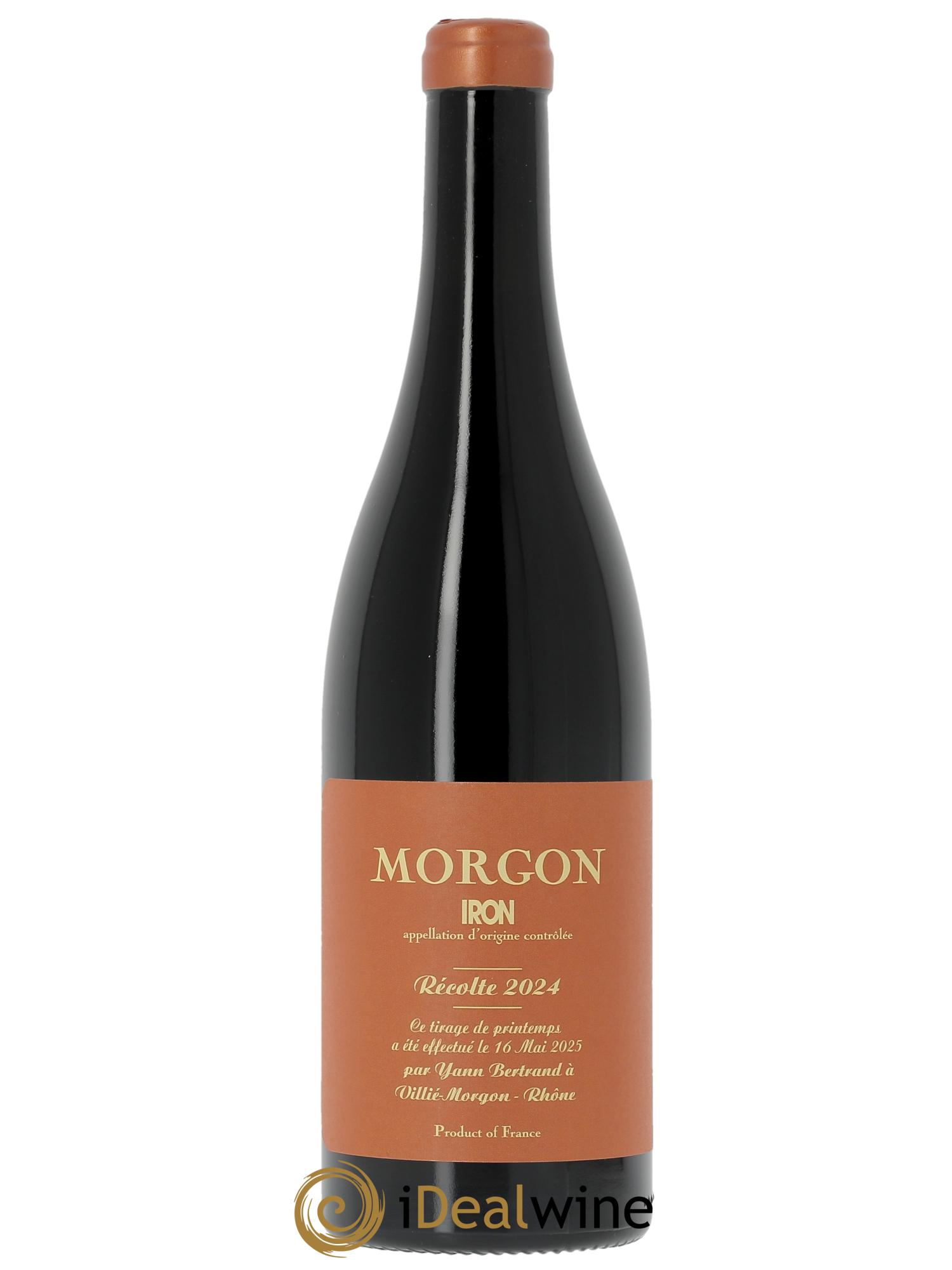Morgon Iron Yann Bertrand  2024 - Lot de 1 bouteille - 0