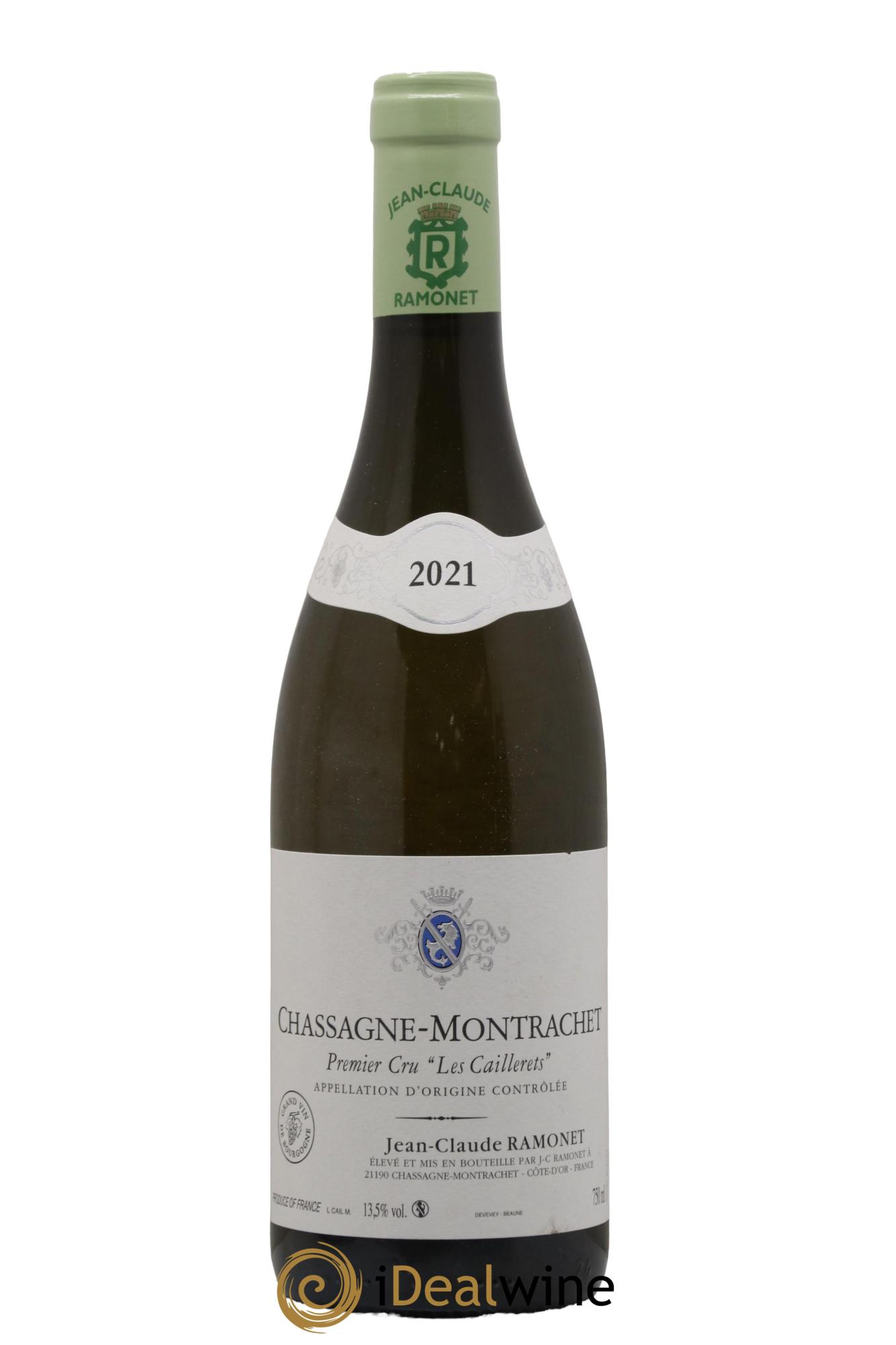 Chassagne-Montrachet 1er Cru Les Caillerets Ramonet (Domaine) 2021 - Lot de 1 bouteille - 0