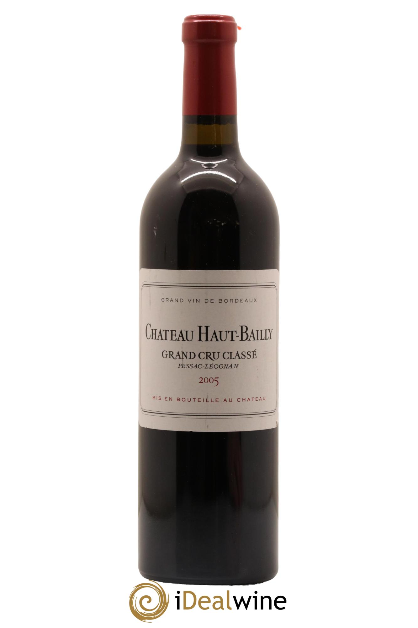 Château Haut-Bailly Cru Classé de Graves 2005 - Lot de 1 bouteille - 0
