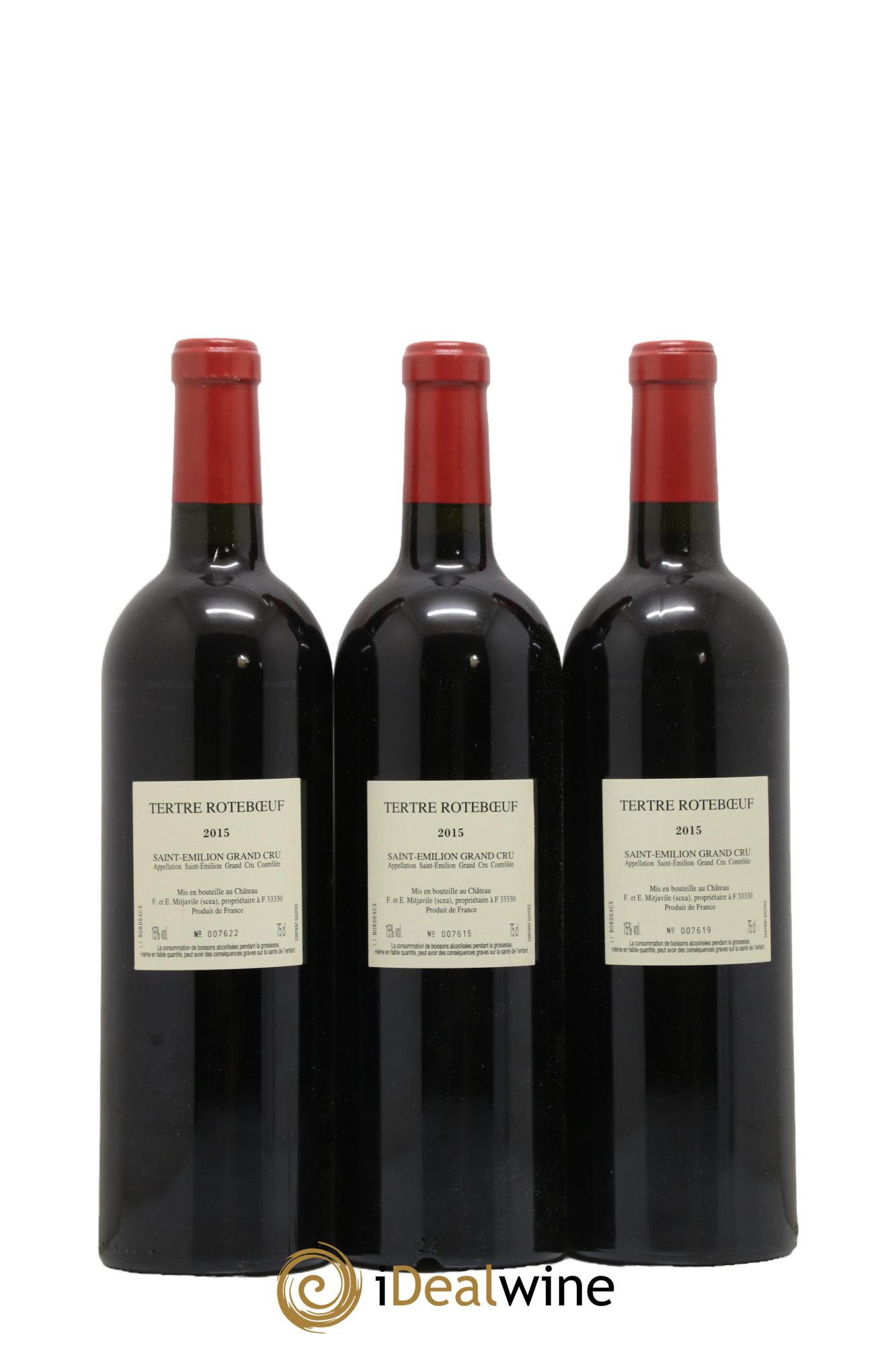 Château Tertre Roteboeuf 2015 - Lot of 6 bottles - 4