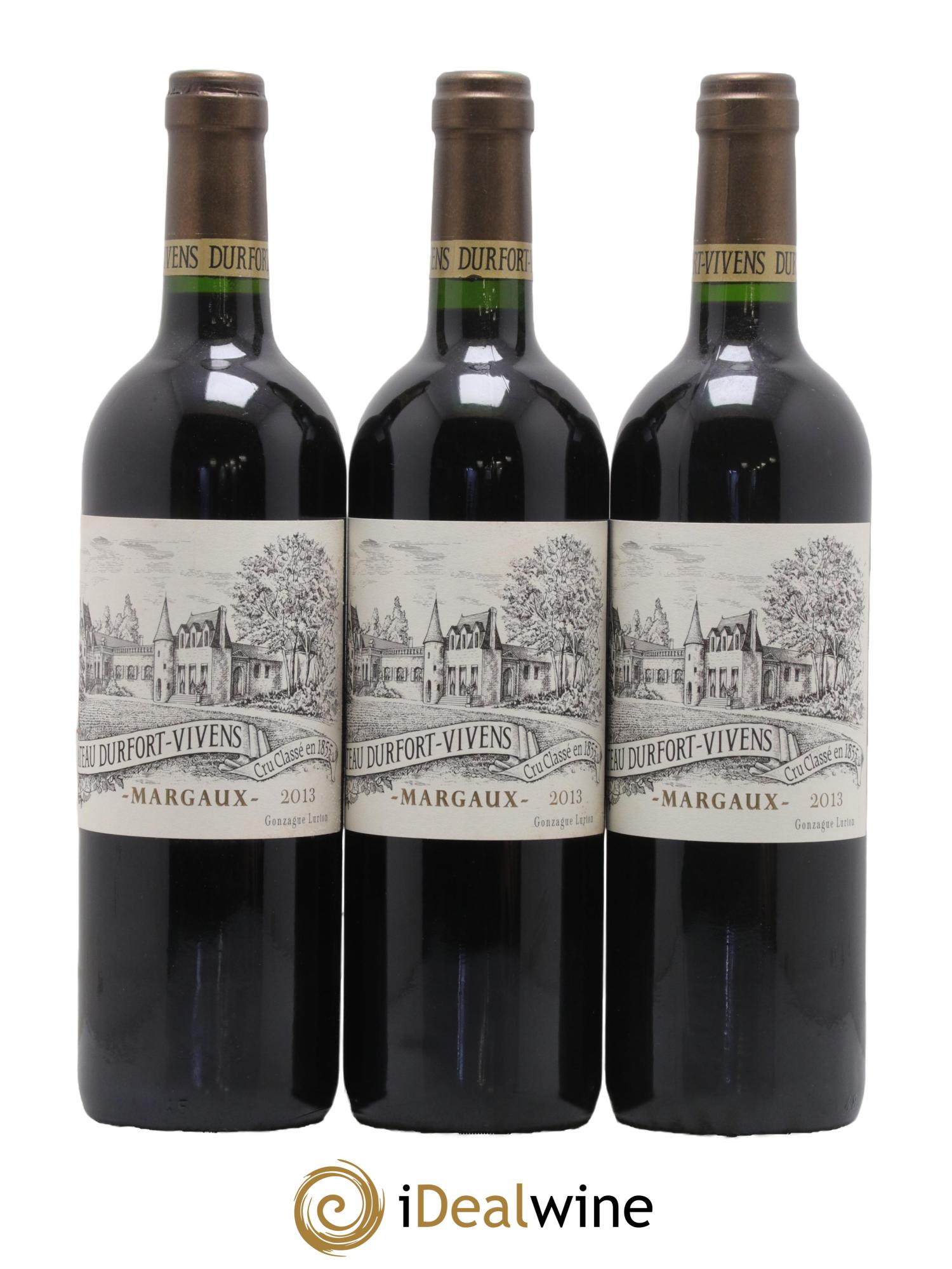 Château Durfort Vivens 2ème Grand Cru Classé 2013 - Lot de 6 bouteilles - 1