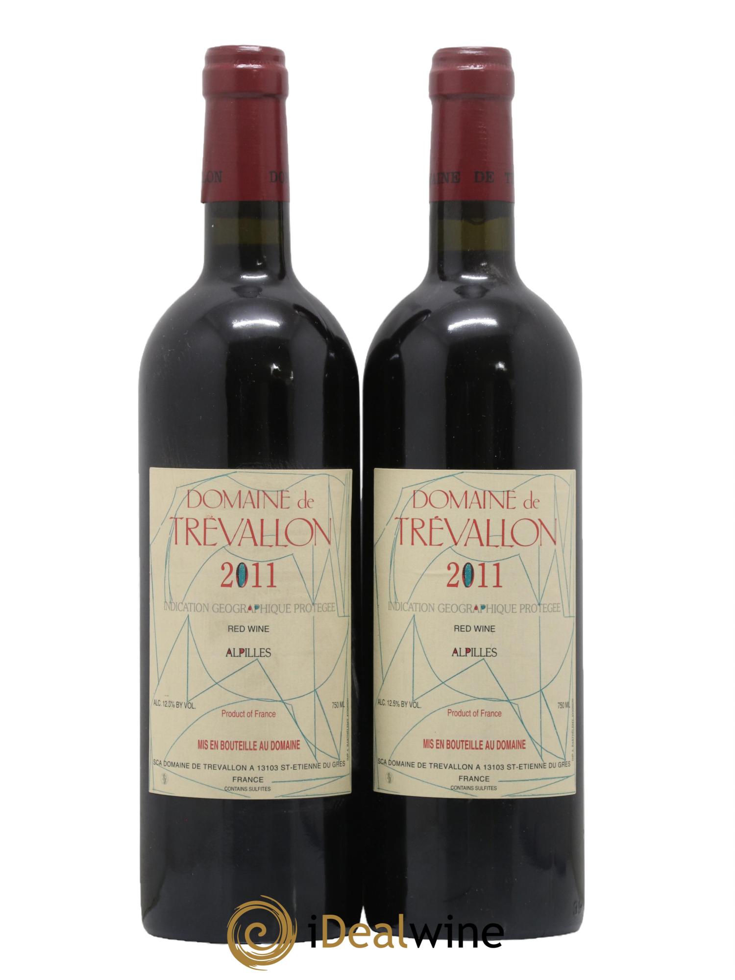 Alpilles Trévallon (Domaine de) Eloi Dürrbach 2011 - Lot de 2 bouteilles - 0