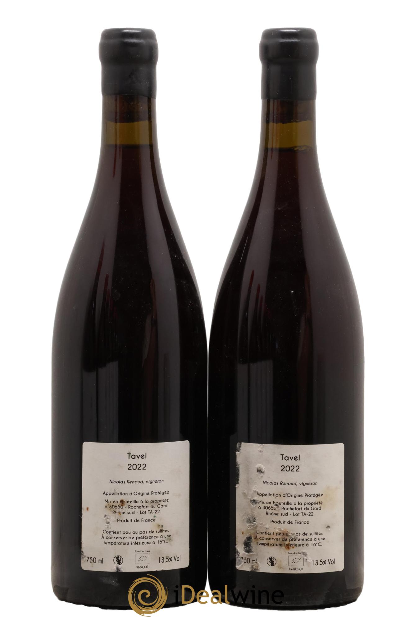 Tavel Clos des Grillons 2022 - Posten von 2 Flaschen - 1