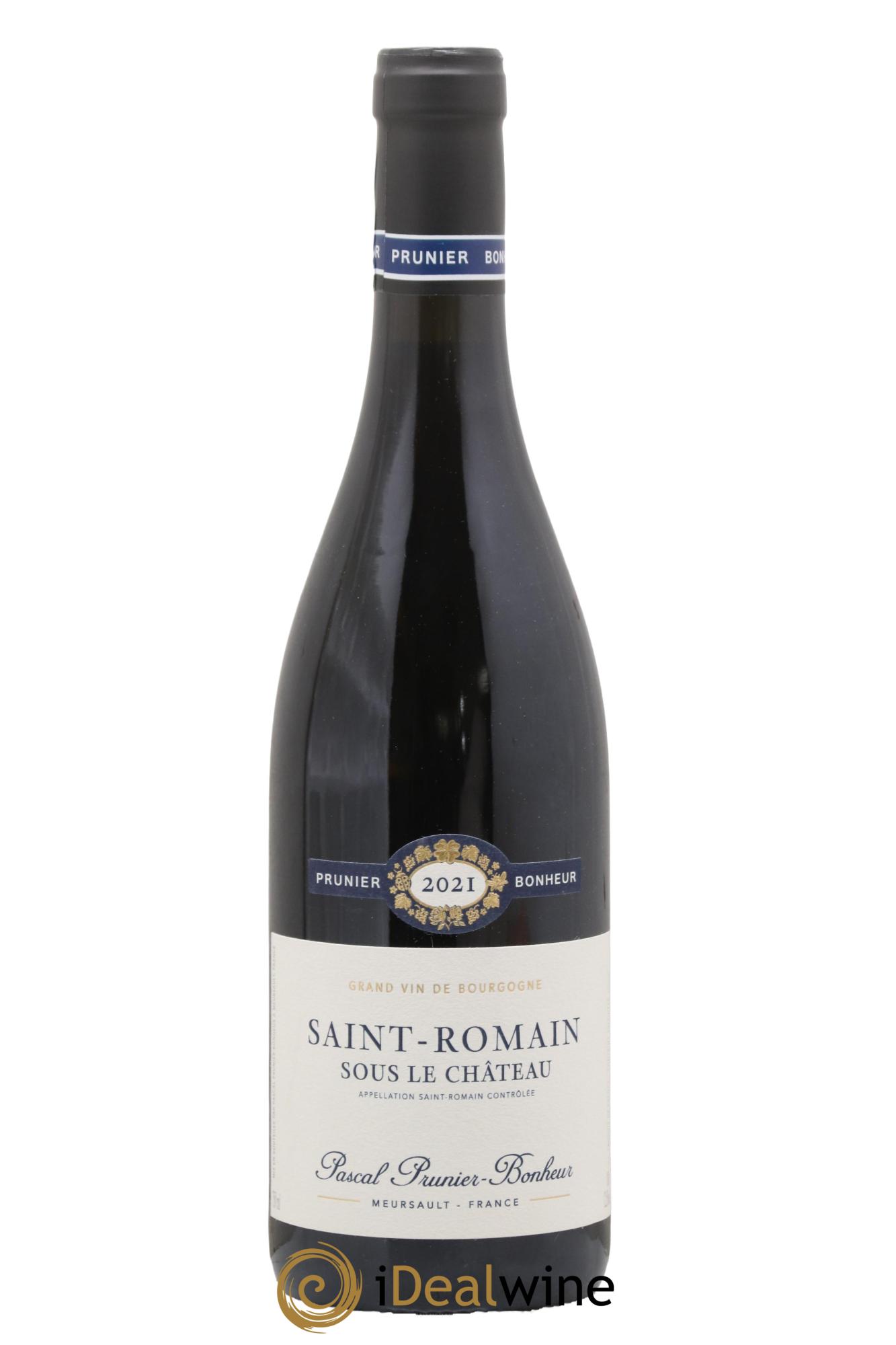 Saint-Romain Sous Le Château Prunier-Bonheur 2021 - Posten von 1 Flasche - 0
