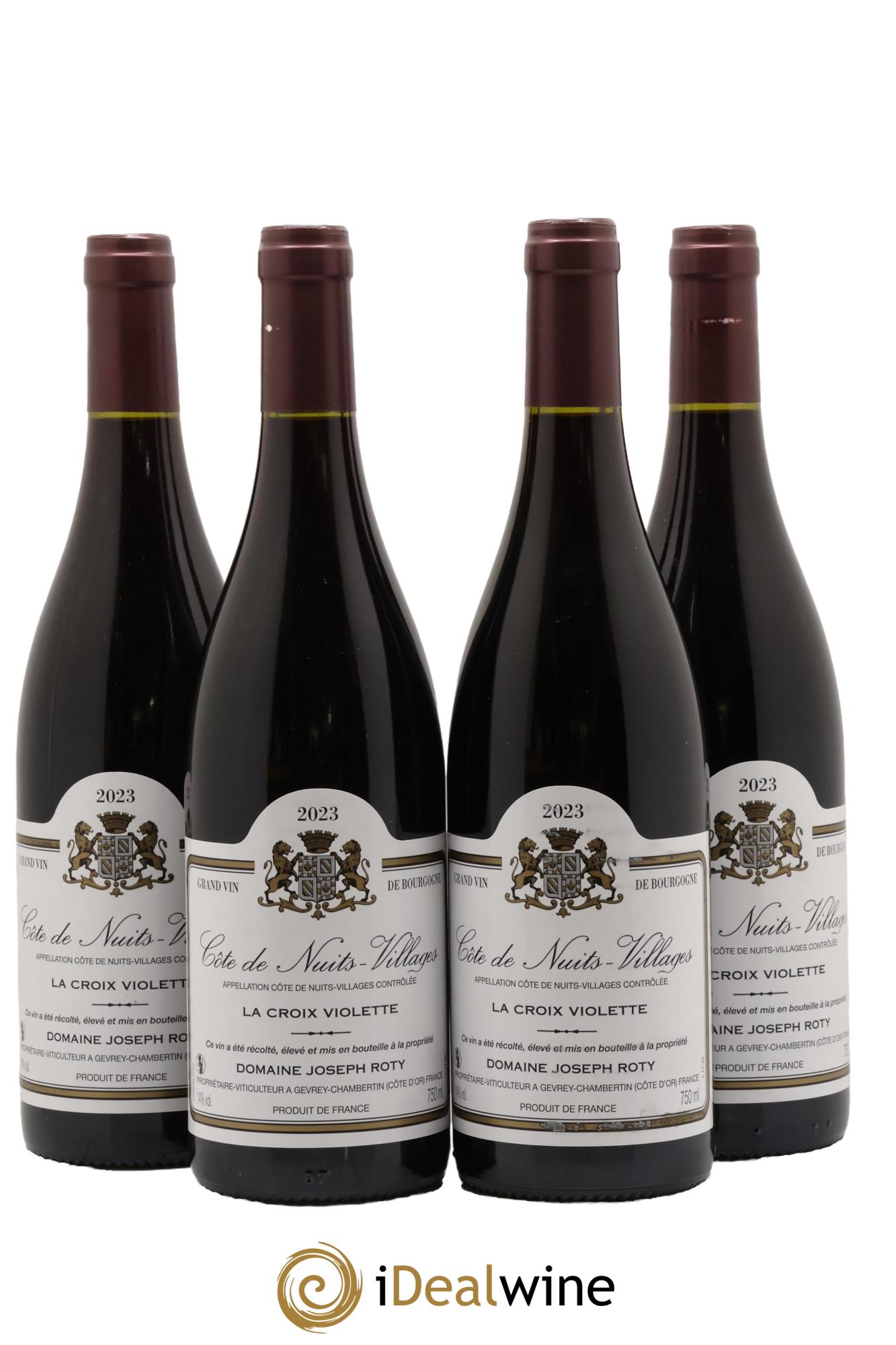 Côte de Nuits-Villages Croix Violette Roty Joseph 2023 - Lot of 4 bottles - 0