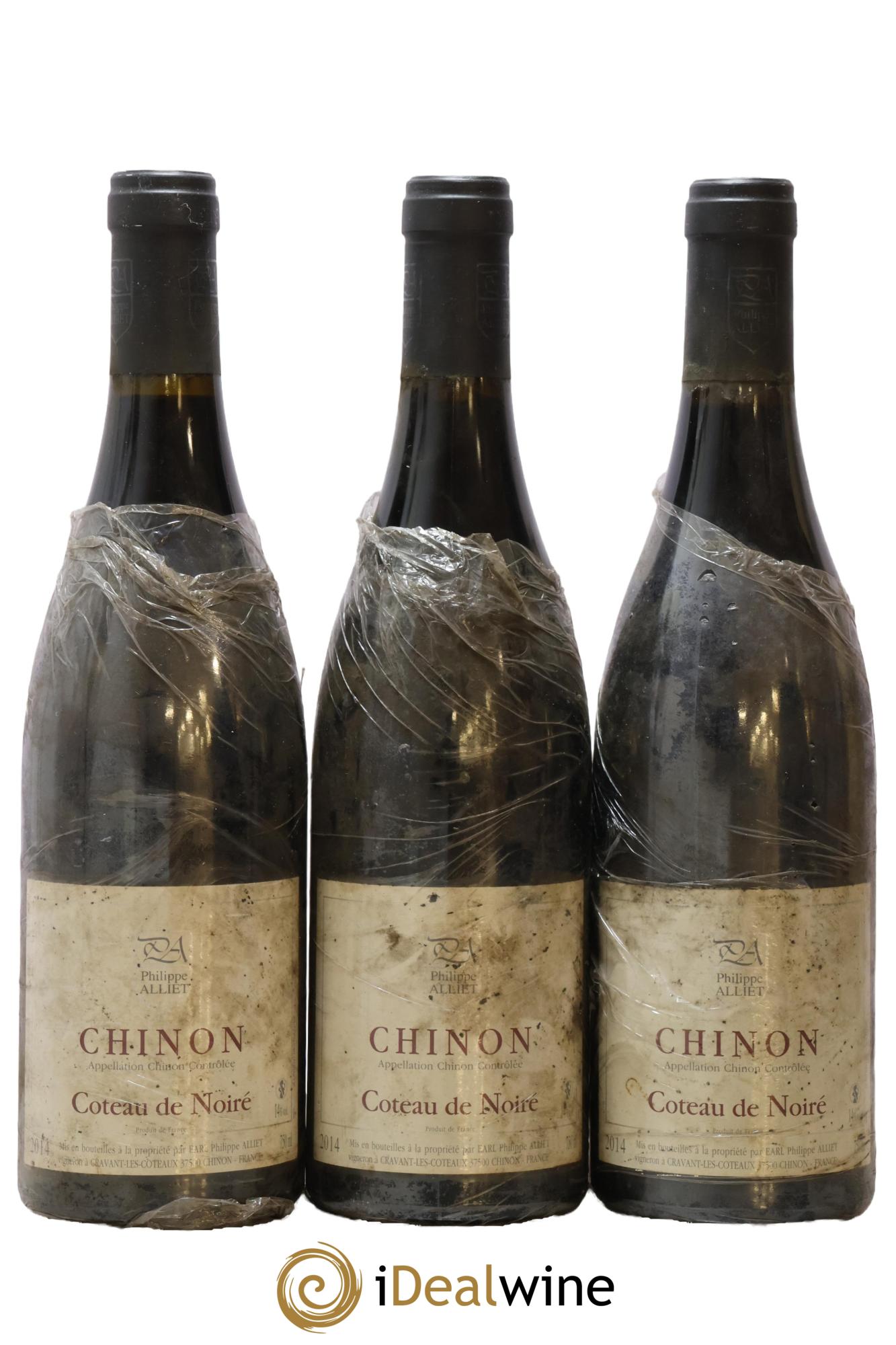Chinon Coteau de Noiré Philippe Alliet 2014 - Posten von 3 Flaschen - 0