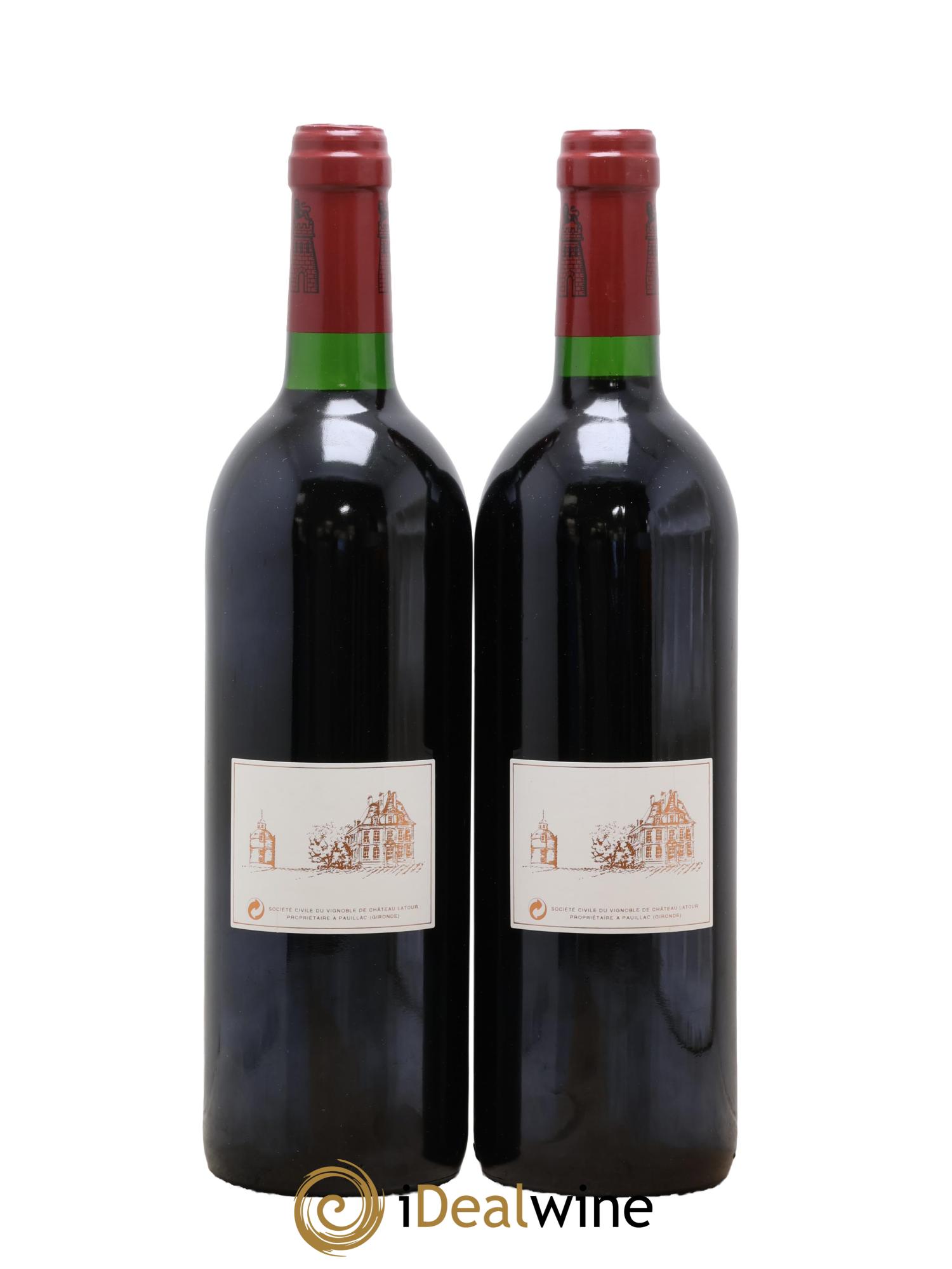 Château Latour 1er Grand Cru Classé 1995 - Lot de 2 bouteilles - 1