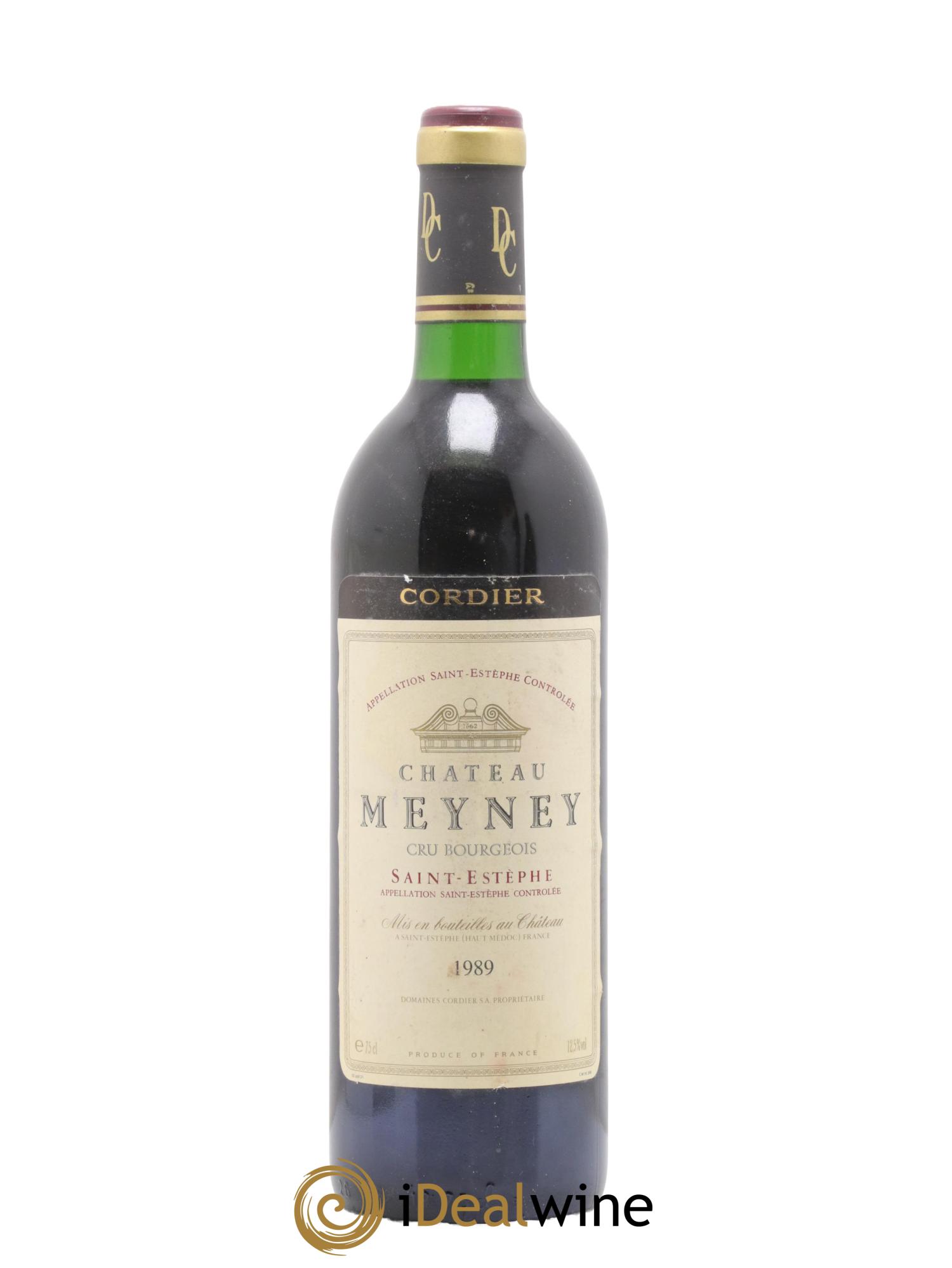 Château Meyney 1989 - Lot de 1 bouteille - 0